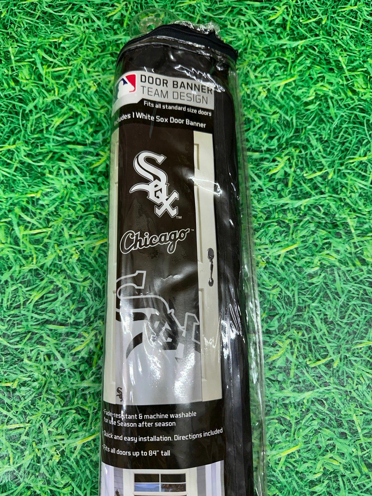 MLB Chicago White Sox Door Banner MLB Size ONE SIZE - 2 Thumbnail