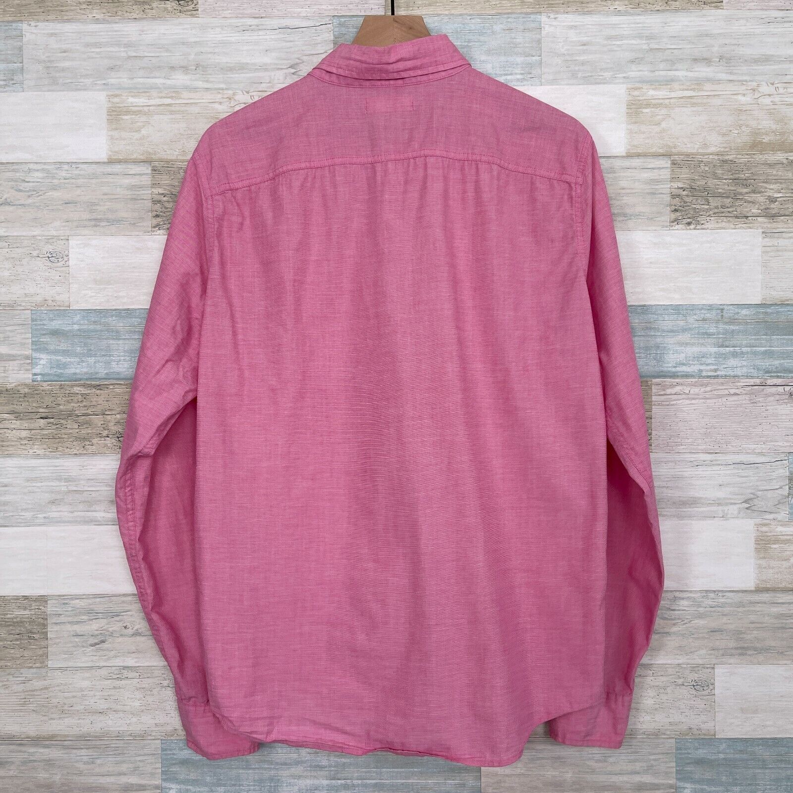 Hollister Hollister Button Down Shirt Pink Pocket Lightweight Mens XL Size US XL / EU 56 / 4 - 4 Thumbnail