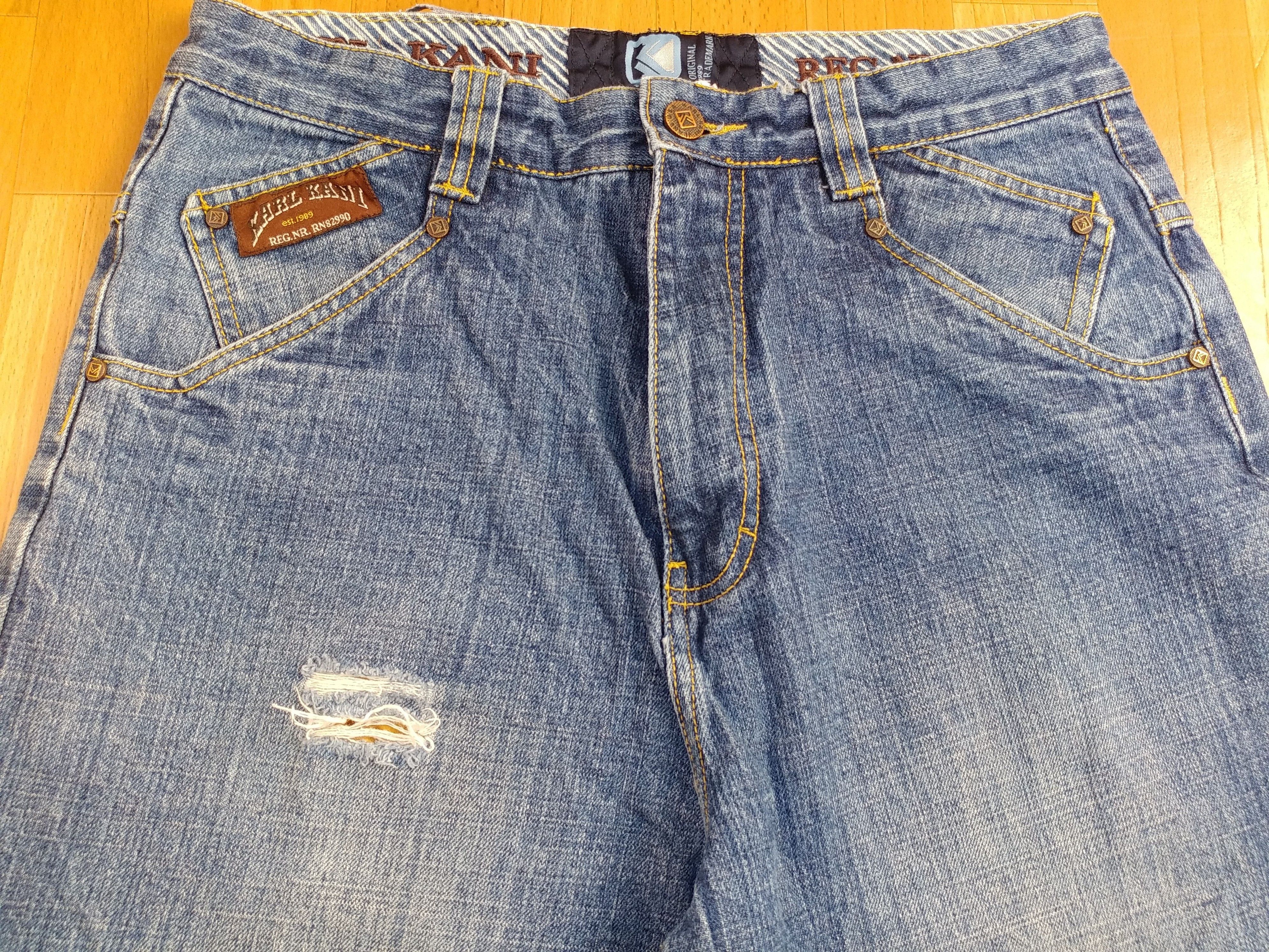 Karl Kani KARL KANI jeans, baggy, vintage Kani jeans, 90s hip hop W 32 Size US 32 / EU 48 - 12 Thumbnail