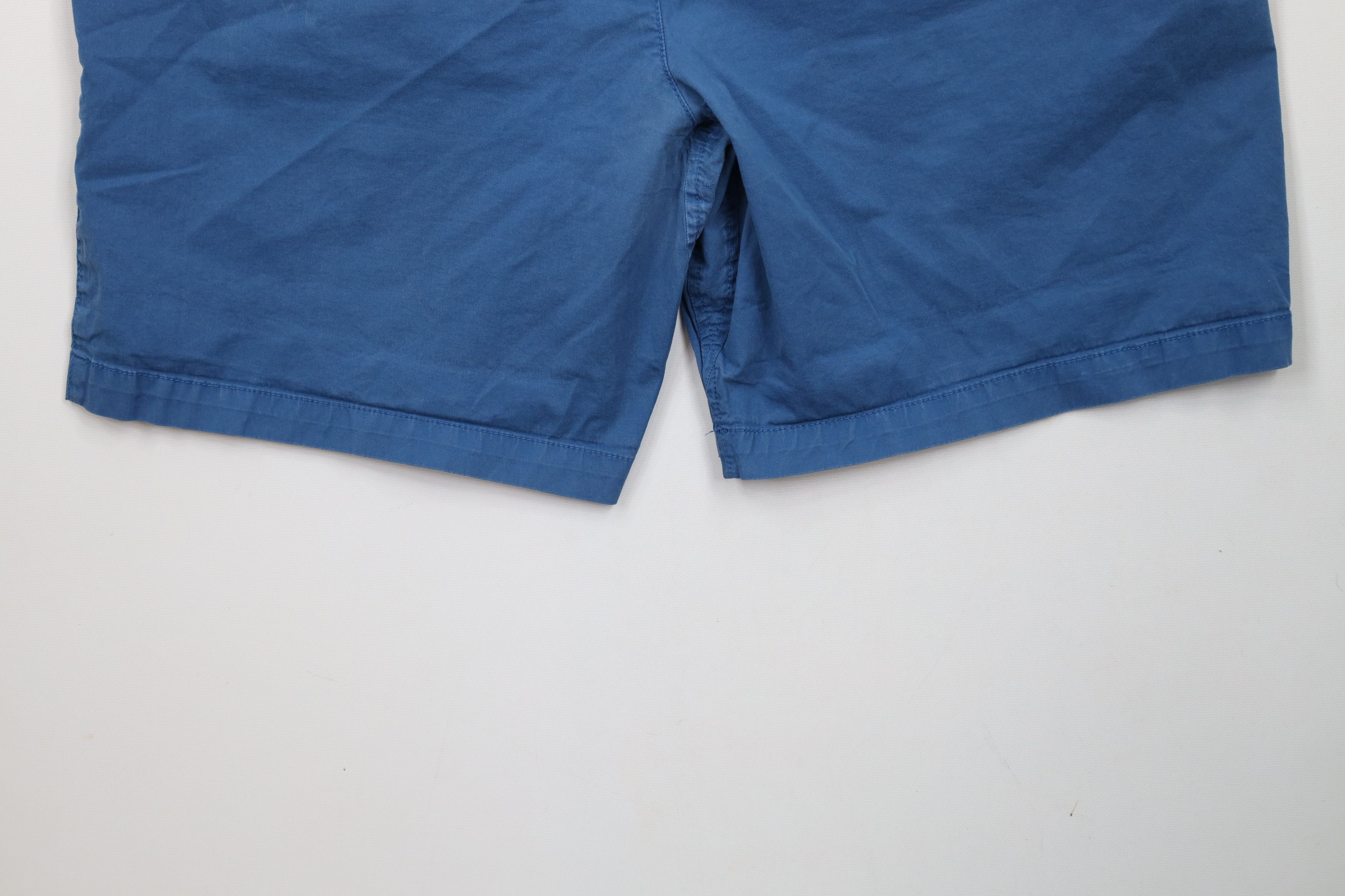 Tommy Bahama × Vintage Vintage Y2K Tommy Bahama Marlin Logo Above Knee Shorts Blue Size US 36 / EU 52 - 15 Thumbnail
