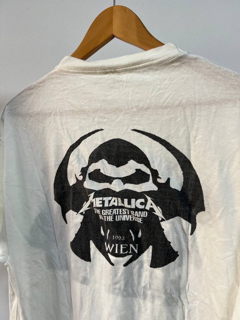 Band Tees × Metallica × Vintage 1999 Metallica Vintage T-Shirt Tee Europe tour Size US M / EU 48-50 / 2 - 8 Thumbnail