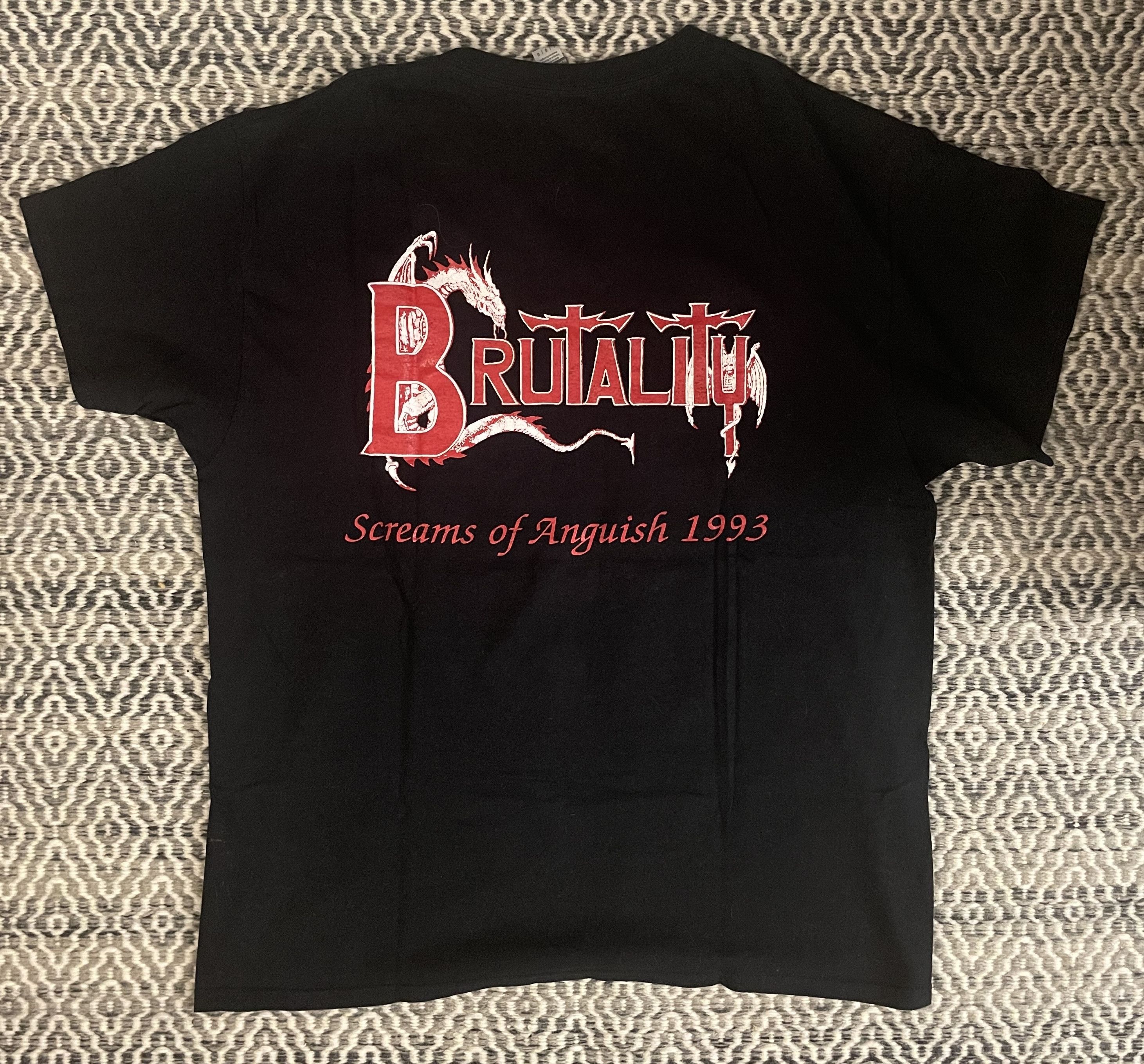 Gildan Brutality - Screams of Anguish Tee Size US L / EU 52-54 / 3 - 2 Thumbnail