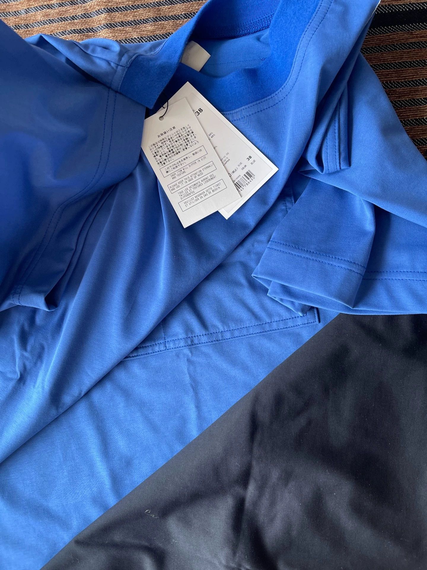 N.Hoolywood N.HOOLYWOOD TEST T-SHIRT Military Patch Crew SS24 Blue 38 Size US M / EU 48-50 / 2 - 5 Thumbnail