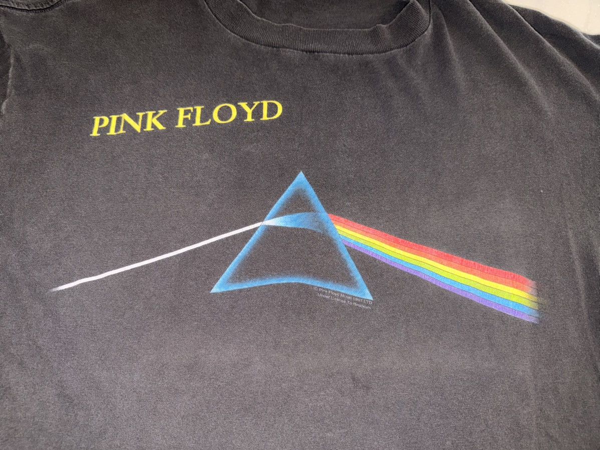 Brockum VINTAGE 1987 Pink Floyd Dark Side Of The Moon tee Size US L / EU 52-54 / 3 - 2 Thumbnail