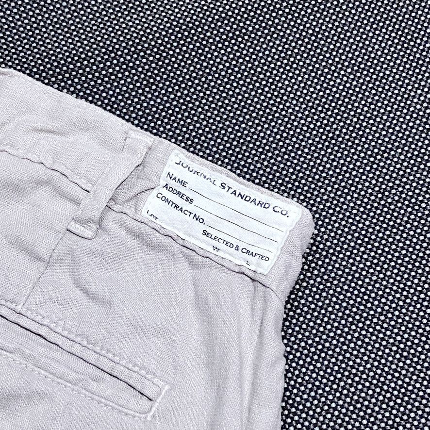 Journal Standard Journal Standard - Japanese Brand Linen Blend Trouser Size US 35 - 7 Thumbnail