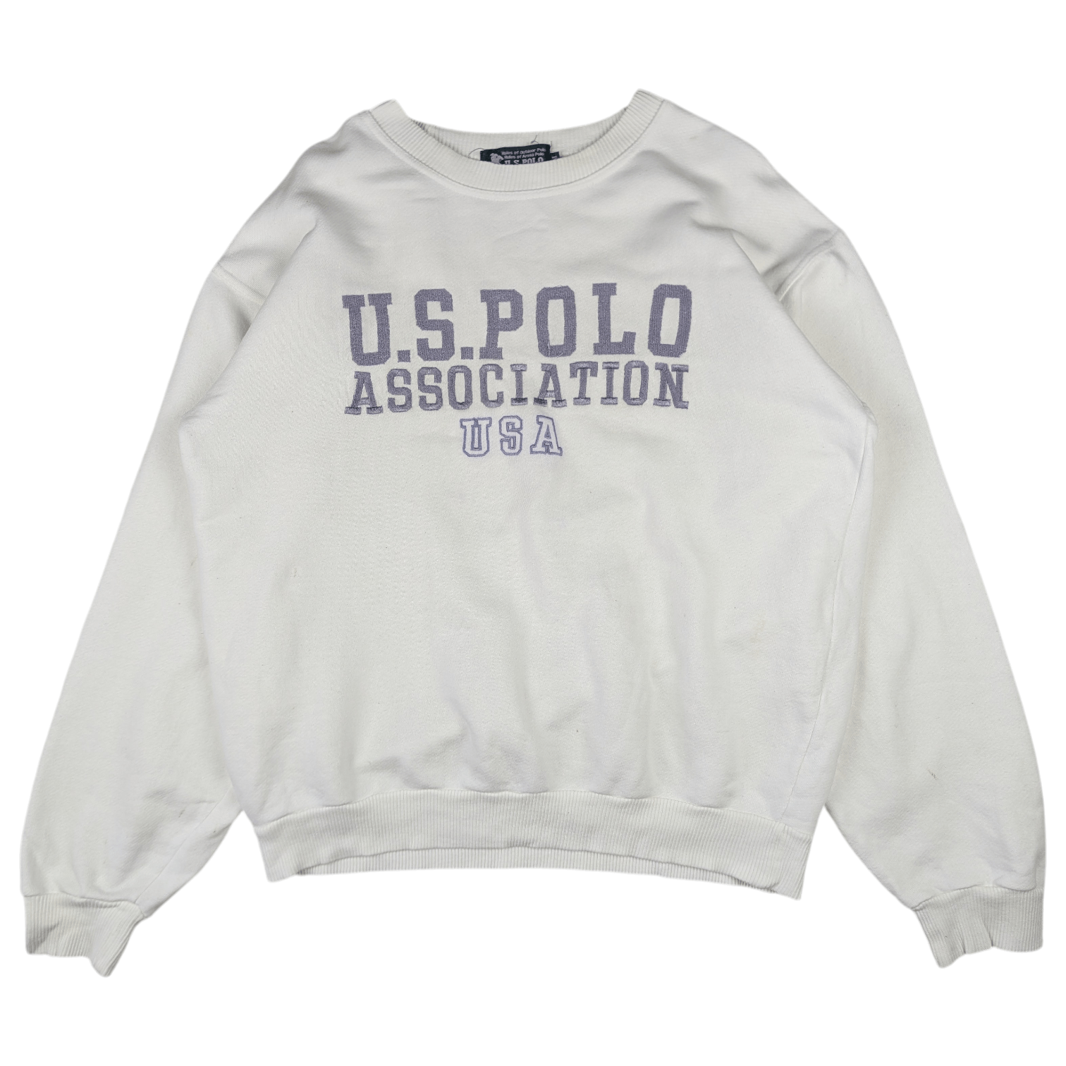 U.S. Polo Assn. Vintage 90's US POLO ASSOCIATION Big Logo Sweatshirts Size M / US 6-8 / IT 42-44 - 4 Thumbnail