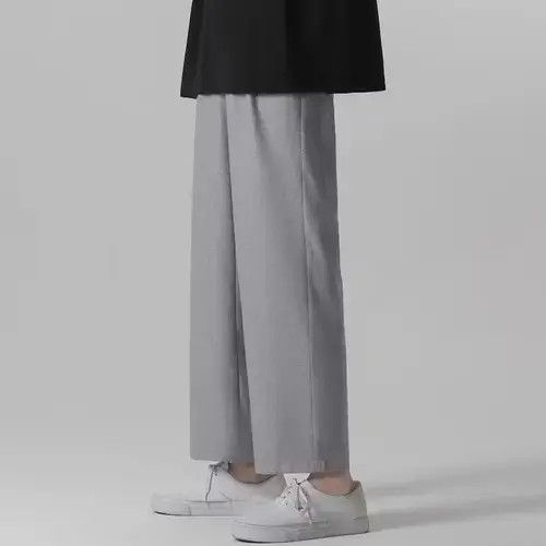 Jean Gray Color Wide Leg Jogger Pant Size US 29 - 3 Thumbnail