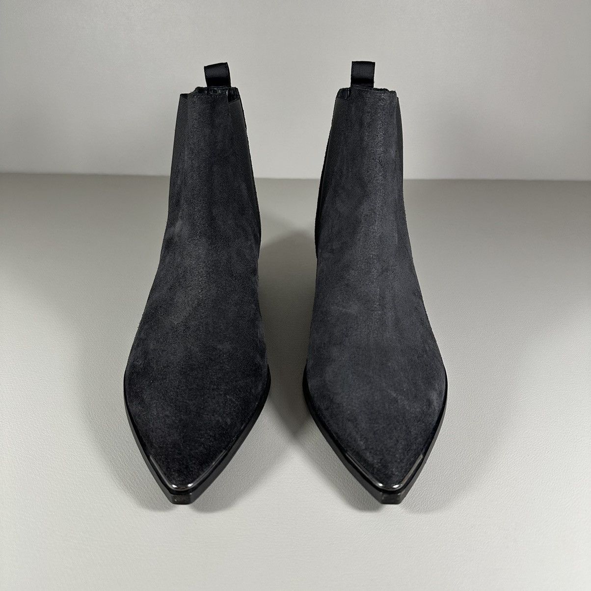 Acne Studios Acne Studios Suede Grosgrain Trim Chelsea Boots Women’s Size US 11 / IT 41 - 4 Thumbnail