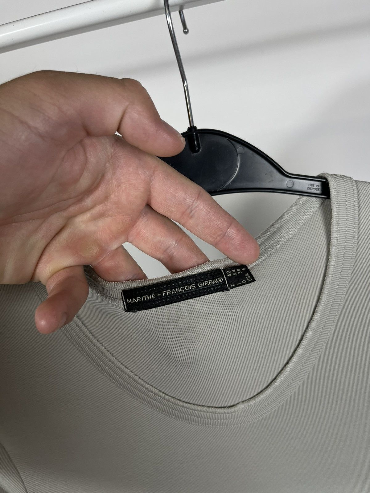Marithe + Francois Girbaud Marithe Francois Girbaud Cotton Ribbed Dress – Size M Size M / US 6-8 / IT 42-44 - 5 Thumbnail