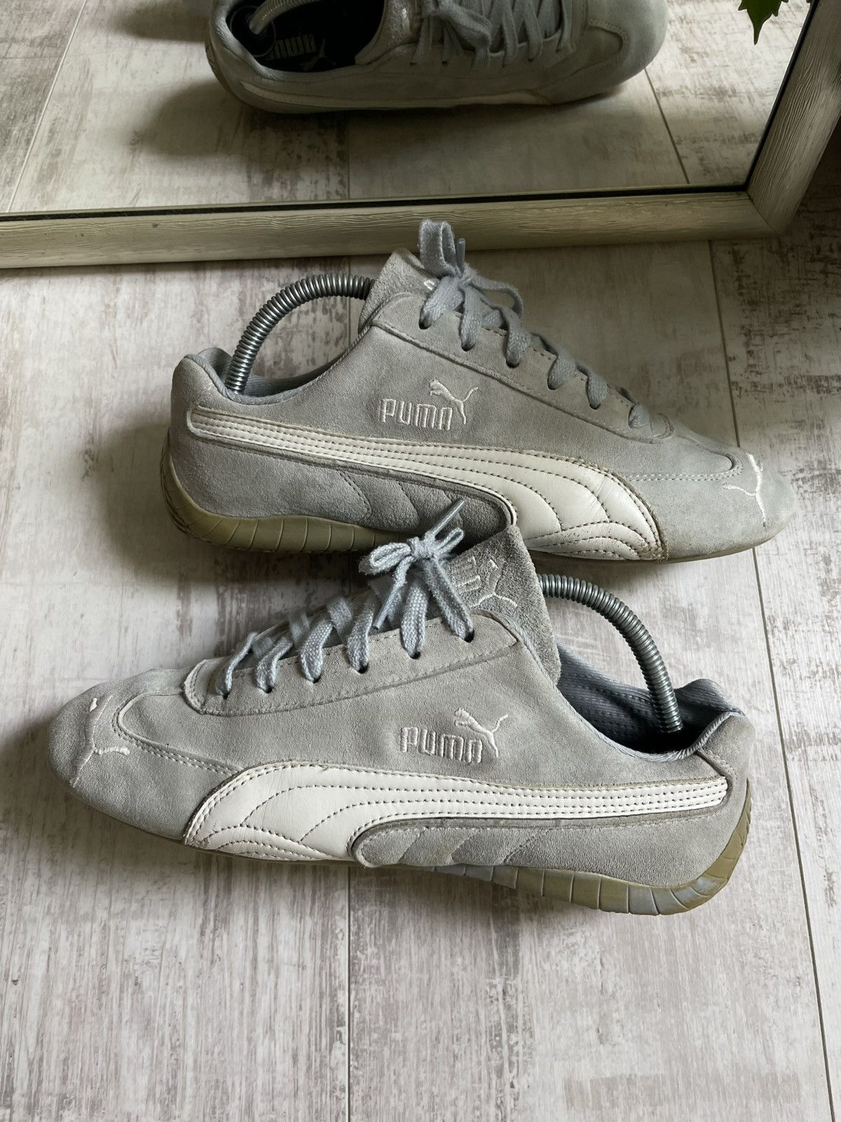 Puma Vintage 00’s Puma Speedcat OG Sneakers Blue Archive RARE Size US 7 / EU 40 - 3 Thumbnail
