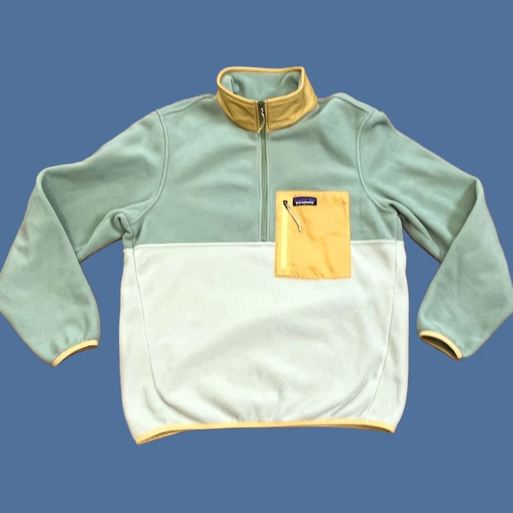 Patagonia 2. Keywords: Includes "Patagonia", "Microdini", "Fleece Pullover", "Green", "Salva" which are frequently used in searches Size US M / EU 48-50 / 2 - 1 Thumbnail