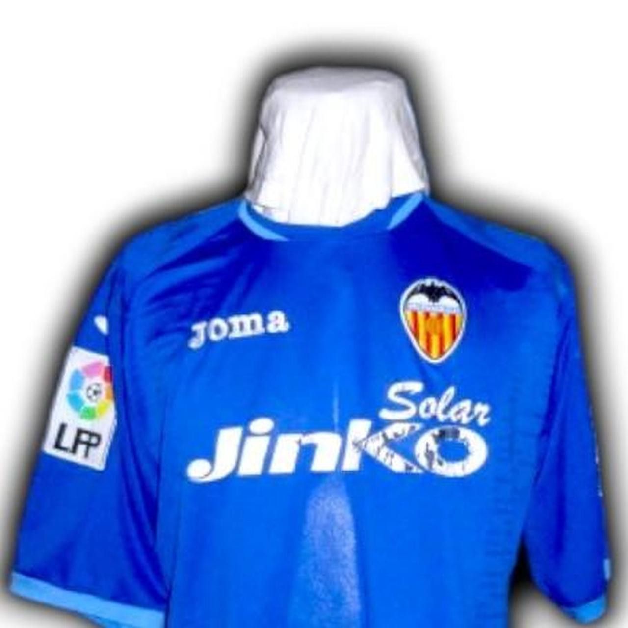 Joma Fc Valencia Spain 2012 2013 Away Shirt Jersey Size US XL / EU 56 / 4 - 1 Thumbnail