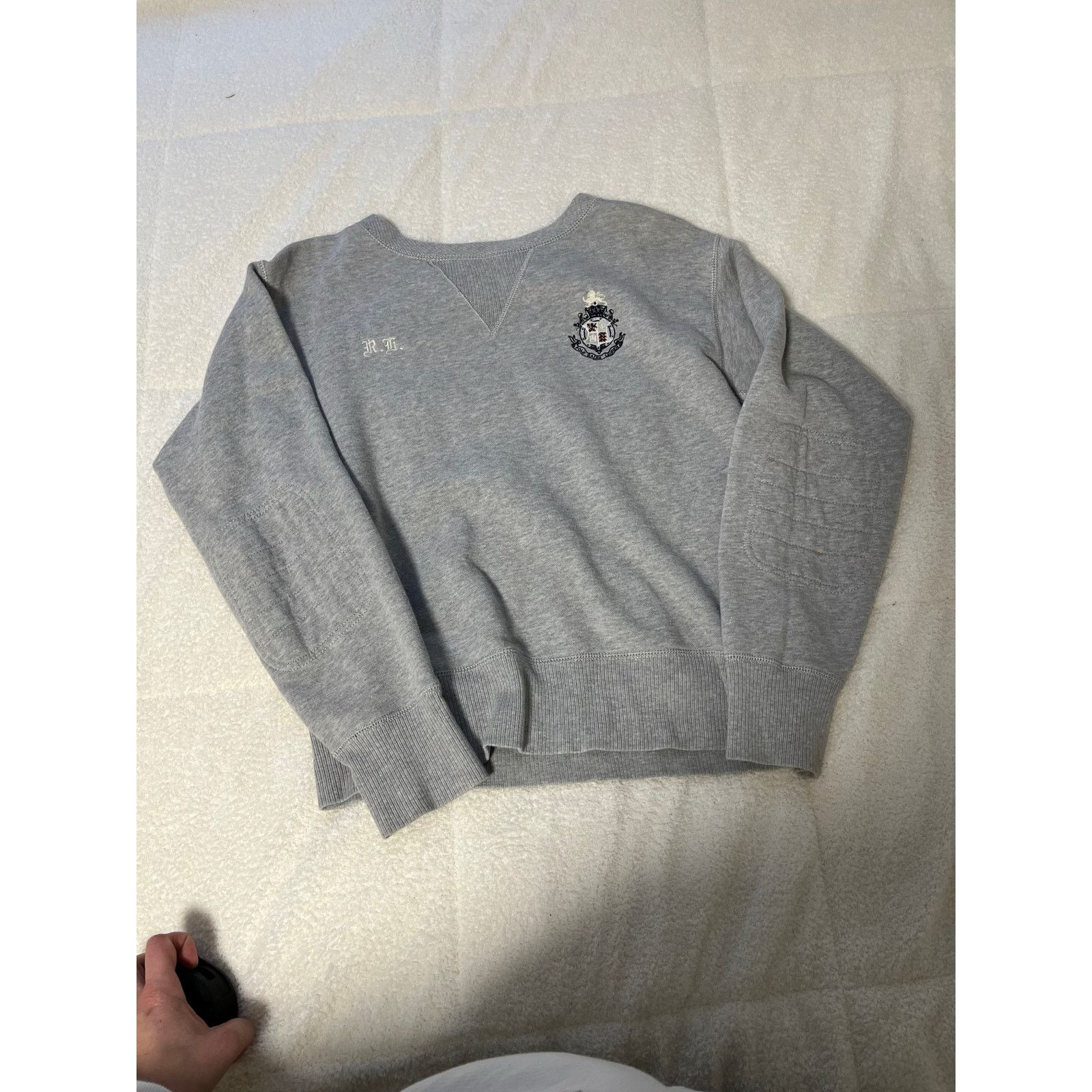 Ralph Lauren Pistola Zane ombre Pink Mohair Blend crew neck Size L / US 10 / IT 46 - 2 Thumbnail