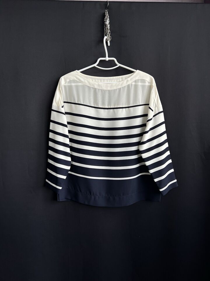 Jean Paul Gaultier Jean Paul Gaultier Lindex Striped Blouse Top Size S Size S / US 4 / IT 40 - 1 Thumbnail