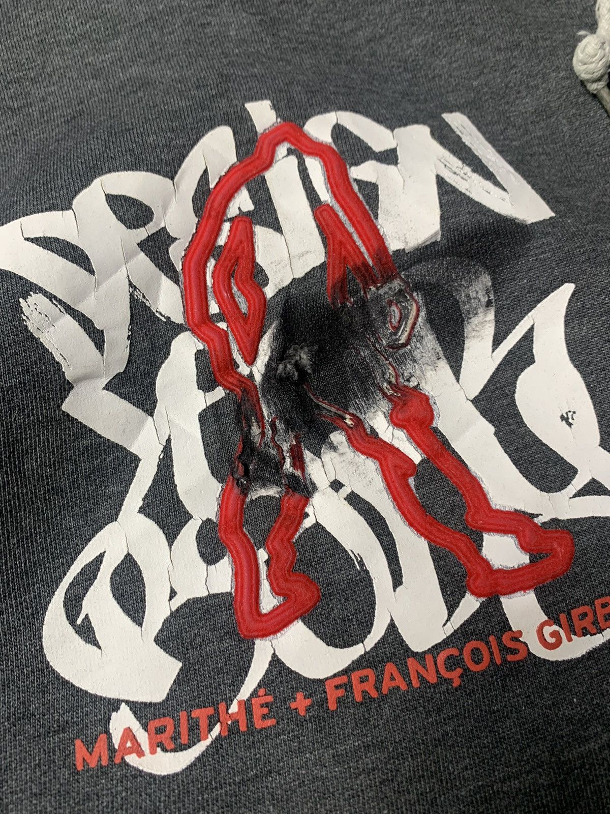 Marithe + Francois Girbaud 2000s Marithe Francois Girbaud ‘Design Your Body’ Hoodie Size US XXL / EU 58 / 5 - 5 Thumbnail