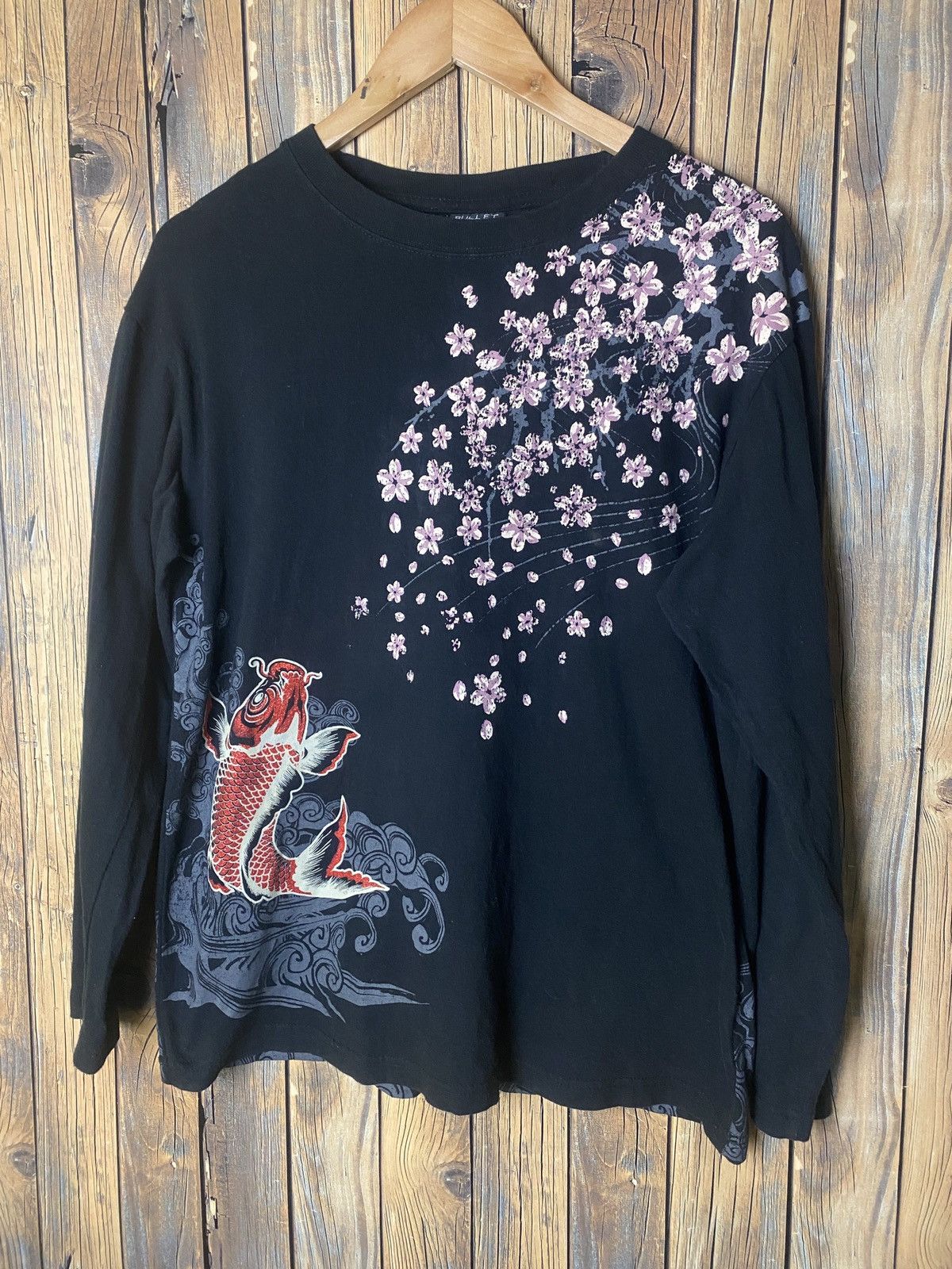 Other Sukajan fish koi long sleeve shirt Size US M / EU 48-50 / 2 - 1 Thumbnail
