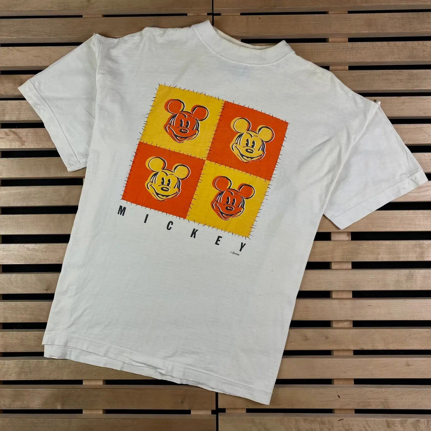 Disney Mens Vintage T Shirt Mickey Disney Size XL Size US XL / EU 56 / 4 - 1 Thumbnail
