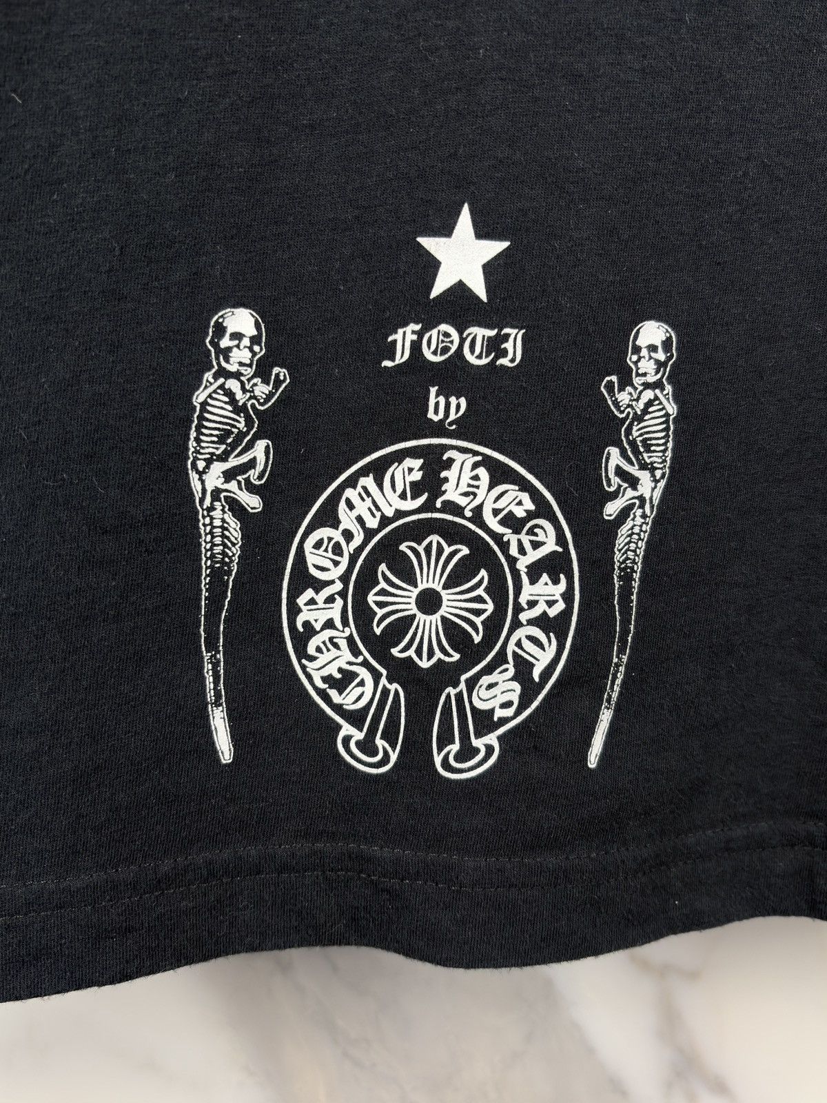 Chrome Hearts Chrome Hearts Foti Skull Winged Logo Tshirt Black Size US M / EU 48-50 / 2 - 4 Thumbnail