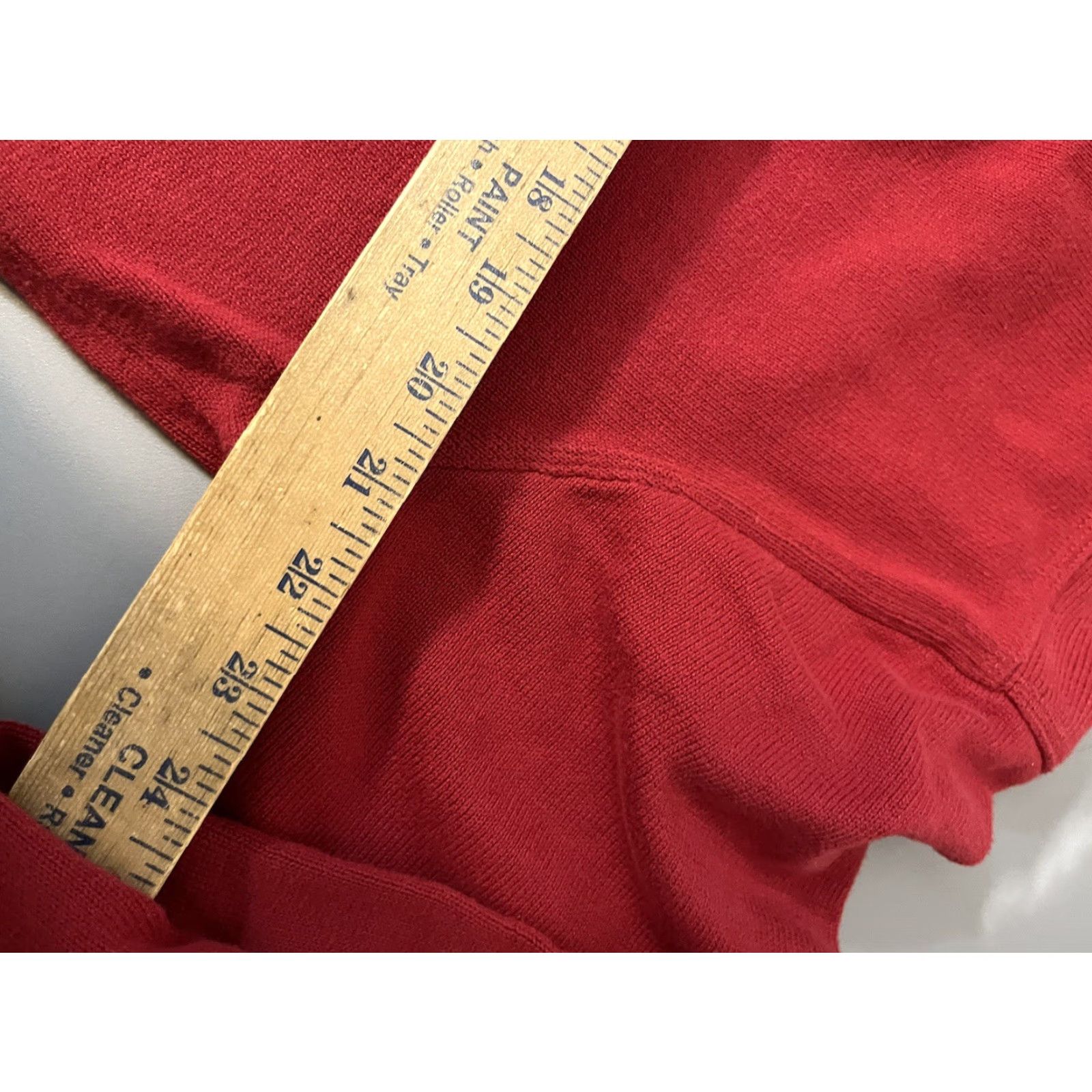 Talbots VINTAGE Talbots Sweatshirt Men’s Crew Neck Size L Red Cotton Knit Pullover Long Sleeve 80s 90s Preppy Size US L / EU 52-54 / 3 - 5 Thumbnail