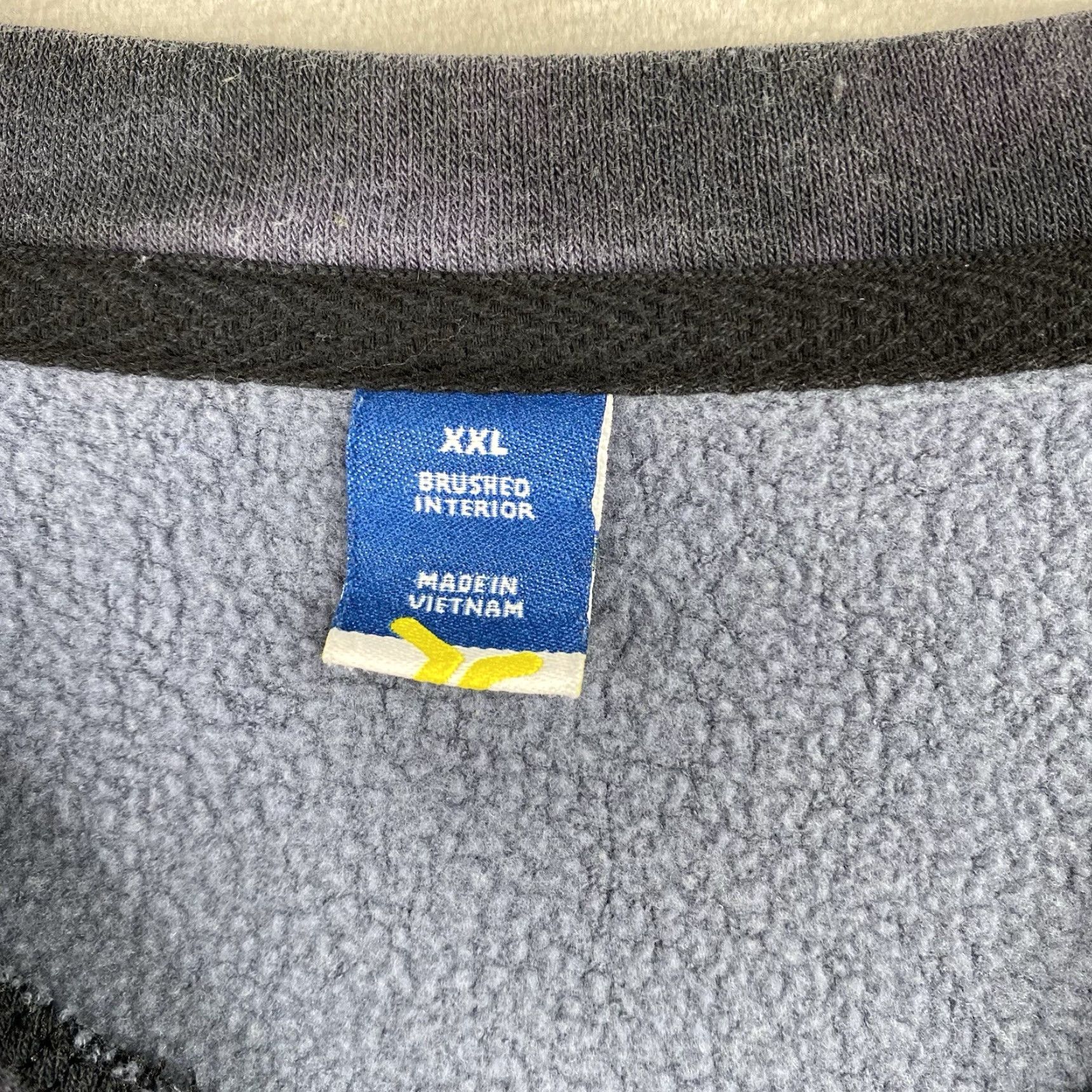 Old Navy Old Navy Sweatshirt Womens XXL Gray Blue Tie Dye Pullover Brushed Interior Crop Size XXL / US 16-18 / IT 52-54 - 3 Thumbnail