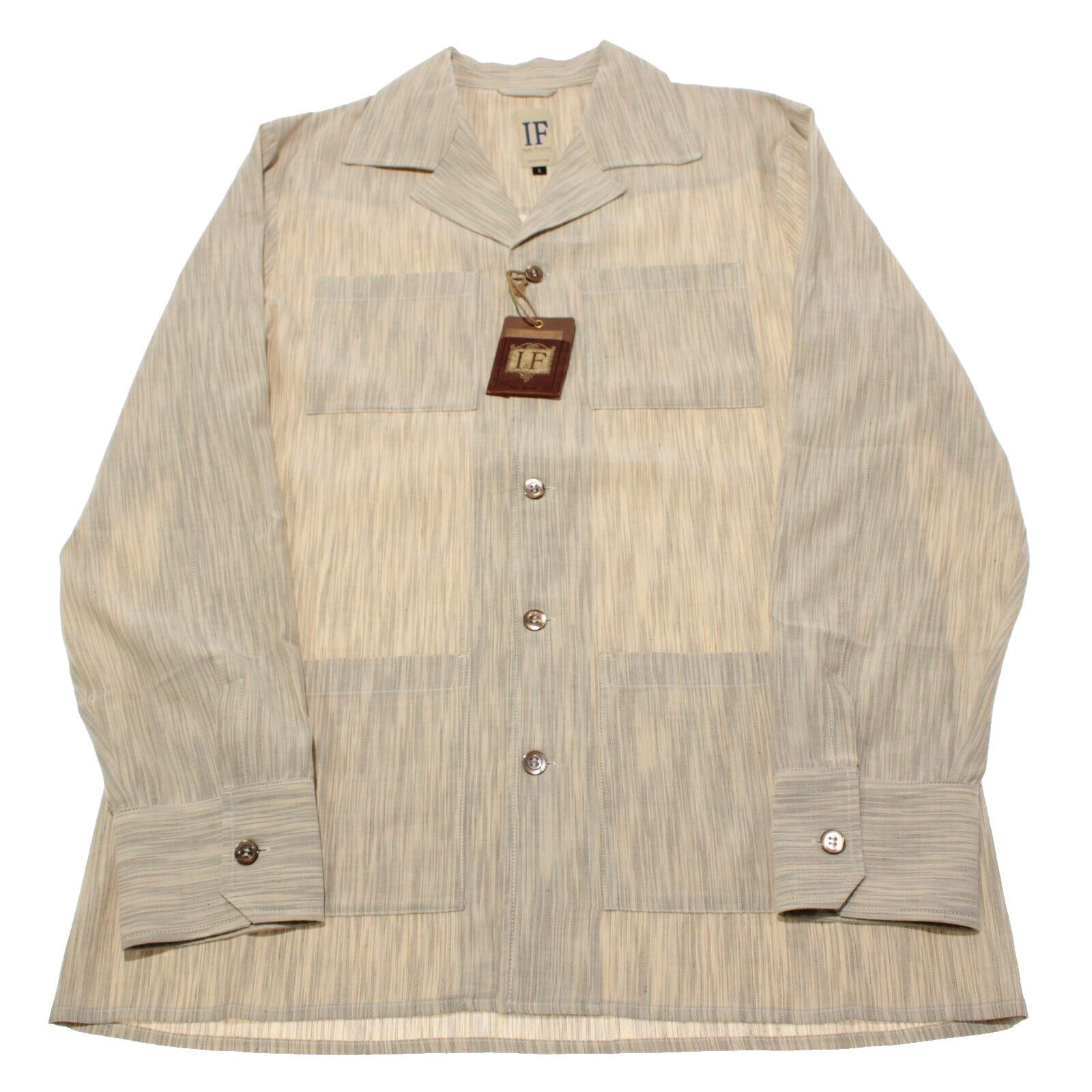 Other Italo Ferretti New with tags Shirt Size L US In Beige Size US L / EU 52-54 / 3 - 2 Thumbnail