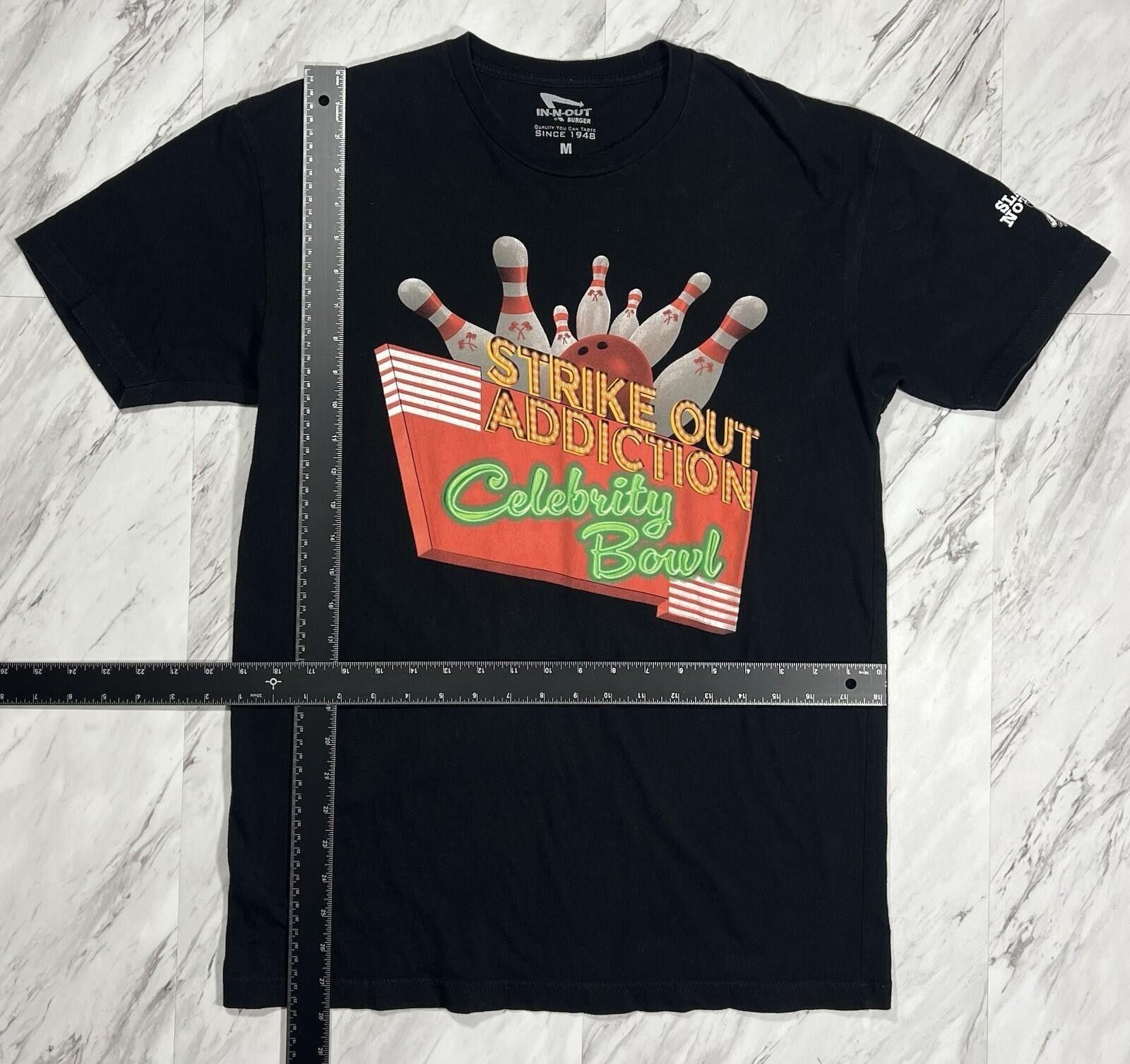Other In N Out Strike Out Addiction Celebrity Bowl Shirt Mens M #9 Size US M / EU 48-50 / 2 - 1 Thumbnail