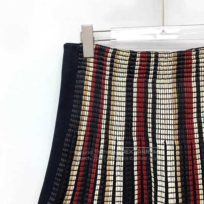 Louis Vuitton Louis Vuitton size l Black color-striped woven cotton slouc Size 26" / US 2 / IT 38 - 3 Thumbnail