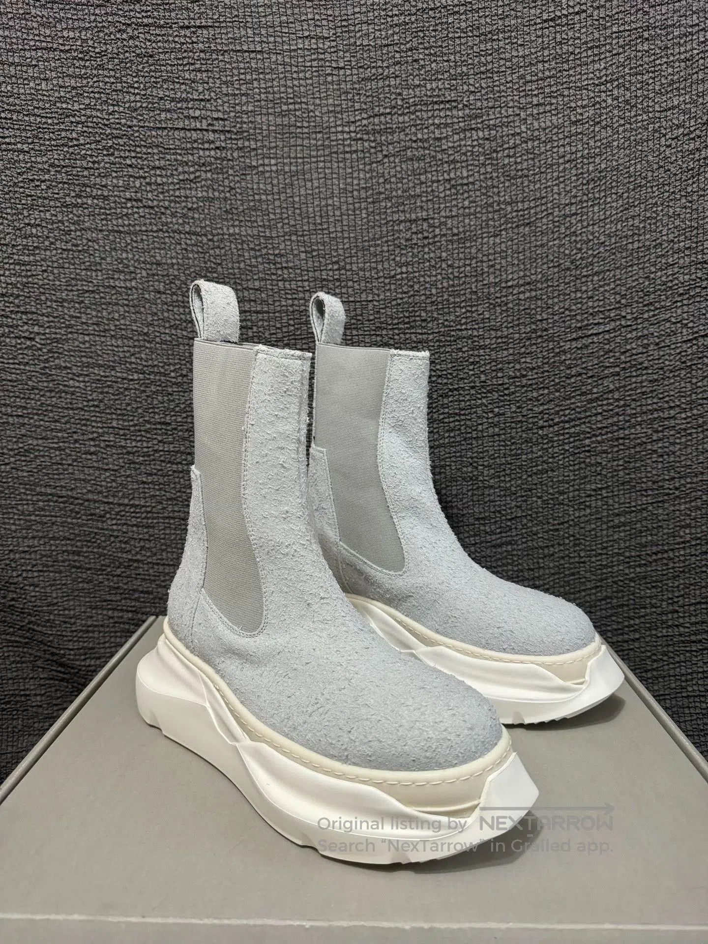 Rick Owens Rick Owens 23FW Distressed Leather Chelsea Boots. Size US 6 / IT 36 - 3 Thumbnail