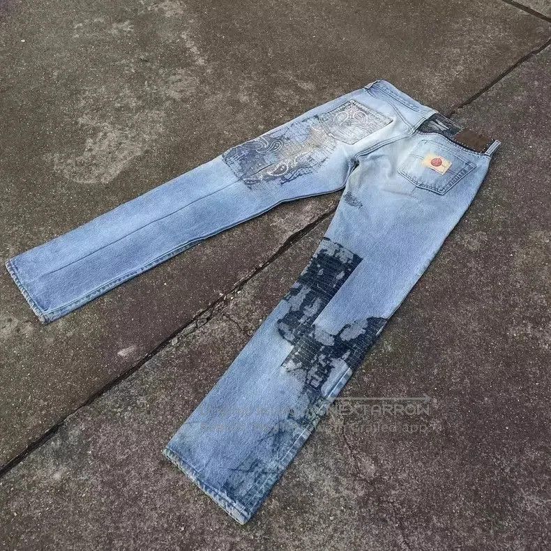 Vuja De Vujade x Proleta Re Art jeans. Size US 28 / EU 44 - 8 Thumbnail