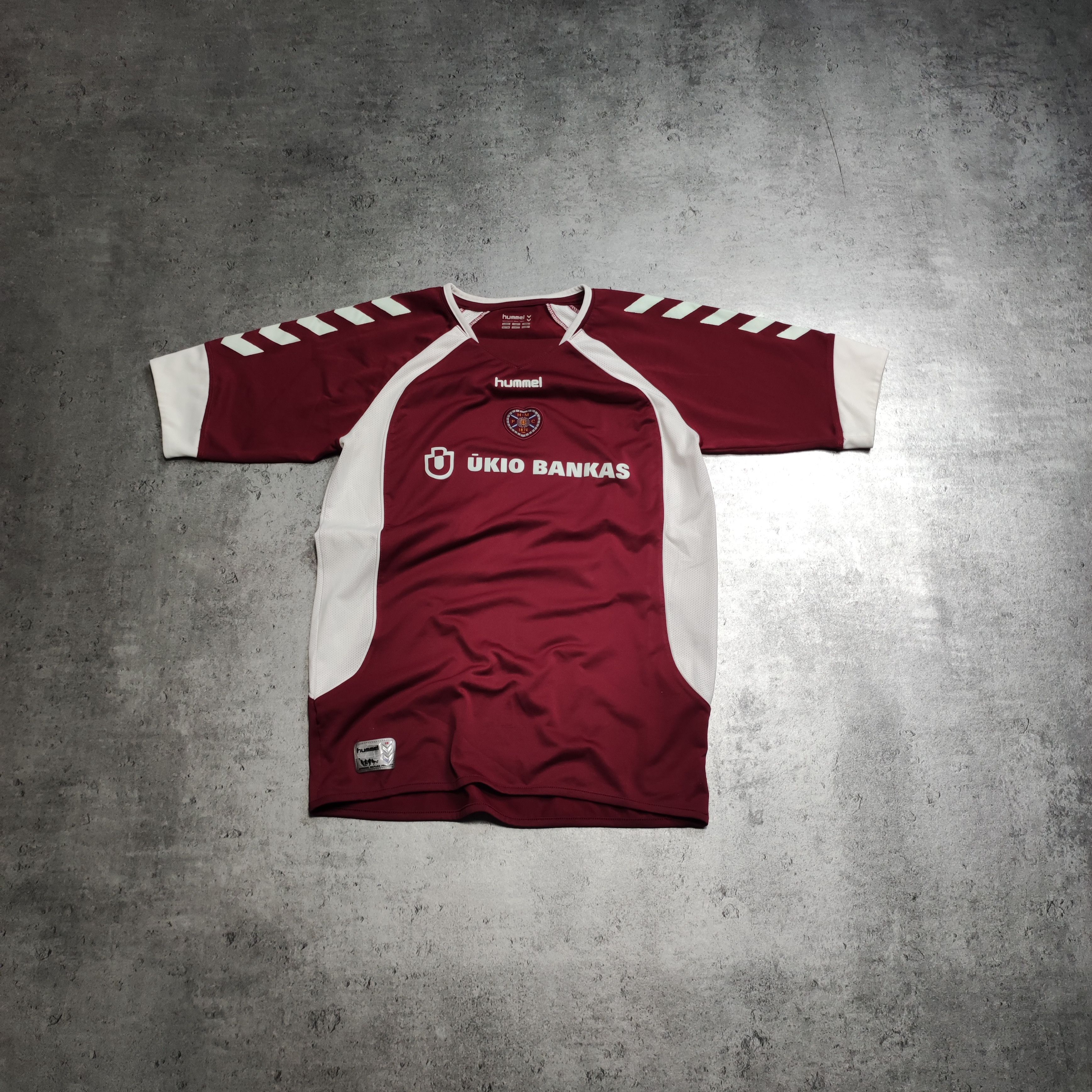 Vintage RARE 2006/2007 Football Soccer Heart of Midlothian Jersey Size US S / EU 44-46 / 1 - 1 Thumbnail