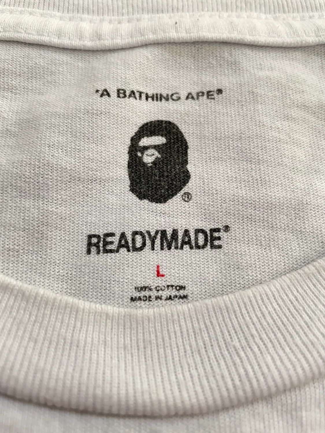 Bape × READYMADE Bape x READYMADE Blue Camo Logo Tee Size US L / EU 52-54 / 3 - 4 Thumbnail