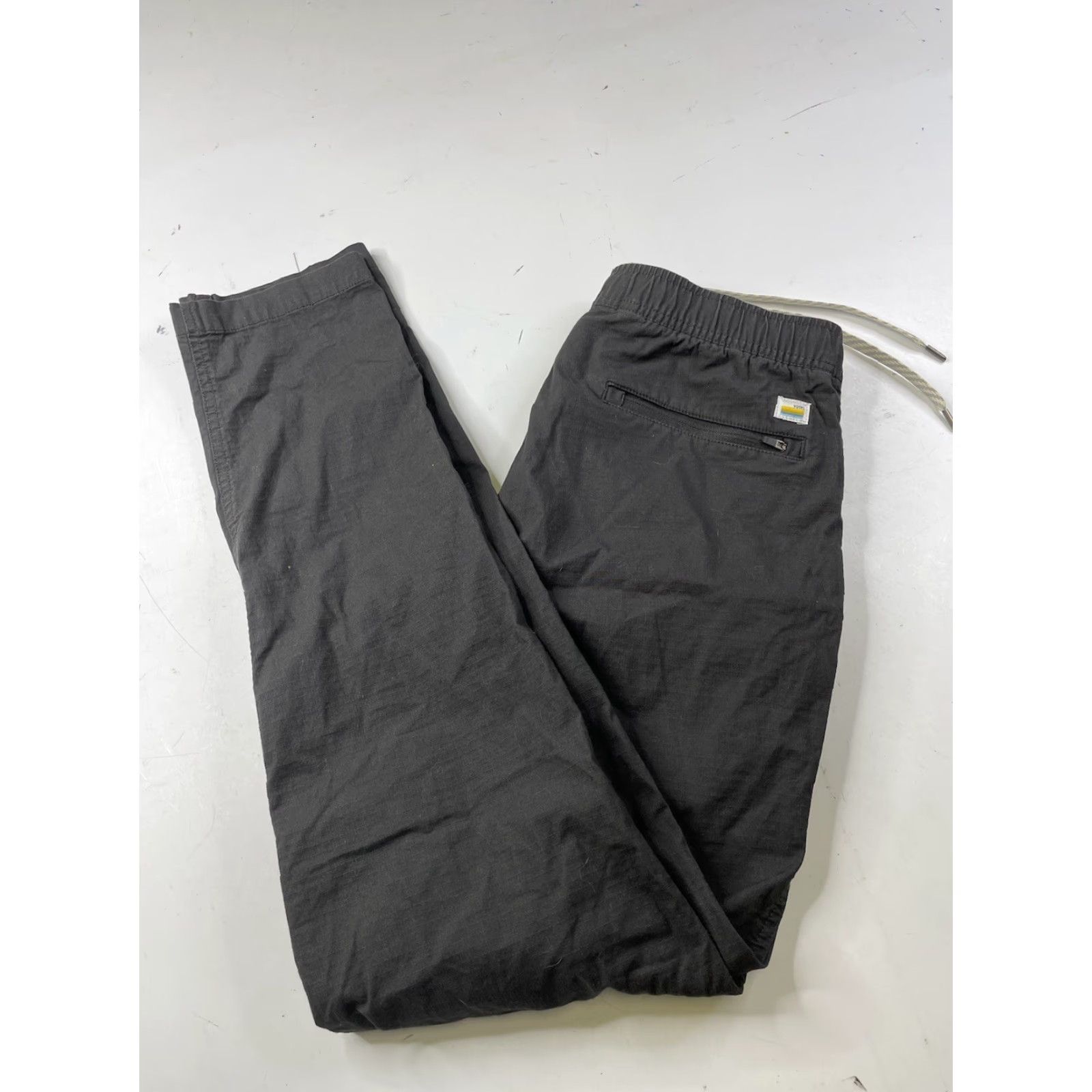 Vuori Vuori Pants Jogger Men Medium L Gray V412 Ripstop Climber Pockets Hiking Activewear Drawstring Size US 33 - 2 Thumbnail