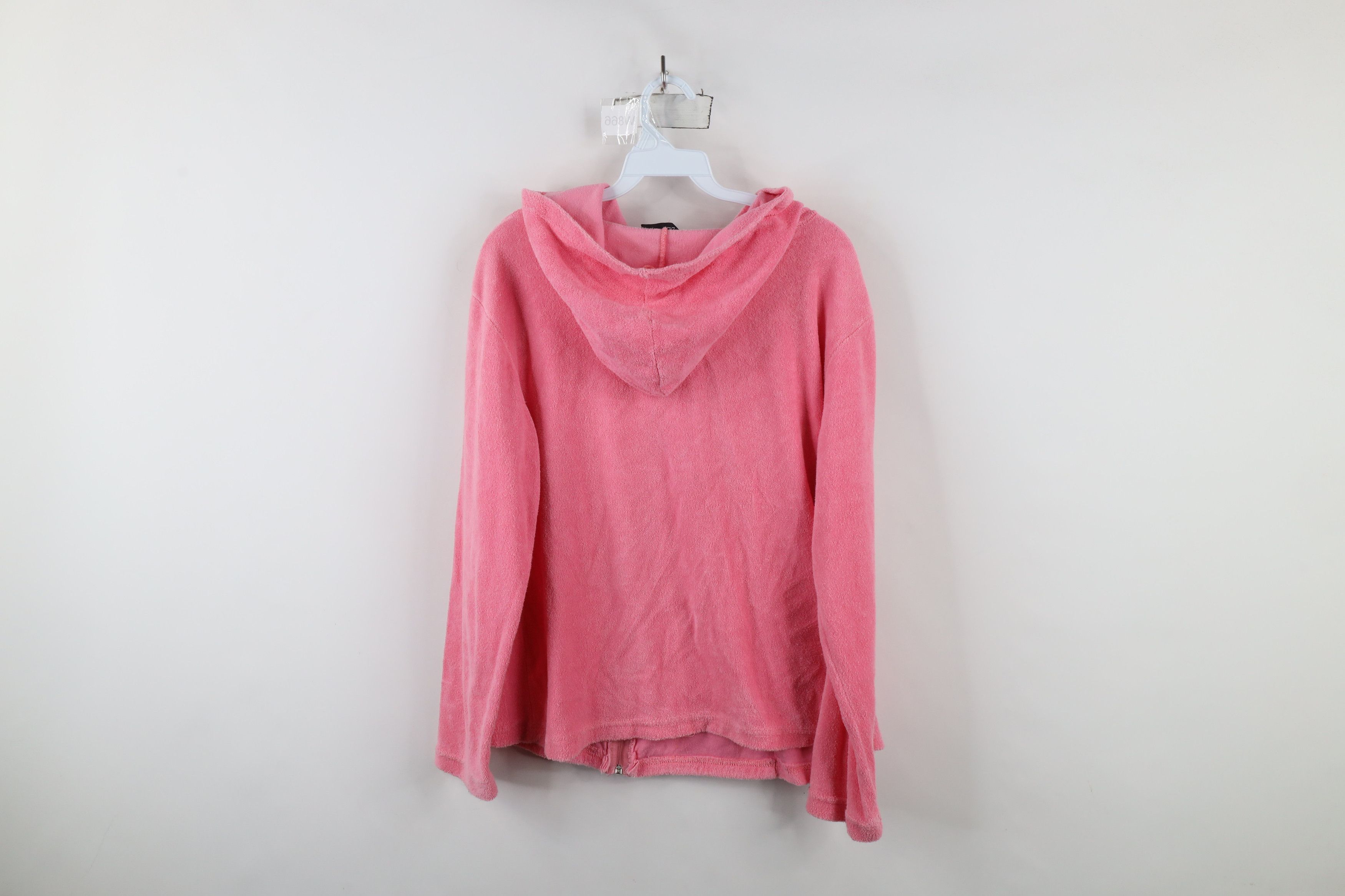 Vintage Vintage 90s Streetwear Doll Terry Cloth Full Zip Hoodie USA Size L / US 10 / IT 46 - 8 Thumbnail