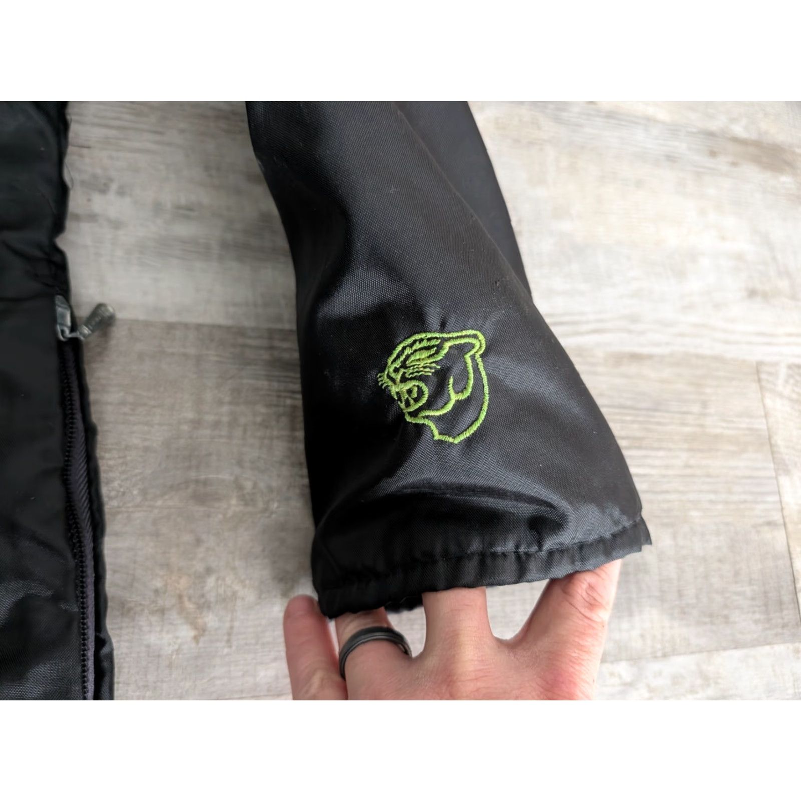 Vintage VINTAGE Arctic Cat Arcticwear Snow Jacket Quilt Lined Womens M USA Made Black Full Zip Pockets 80s 70s Winter Jacket Womens Size M / US 6-8 / IT 42-44 - 4 Thumbnail