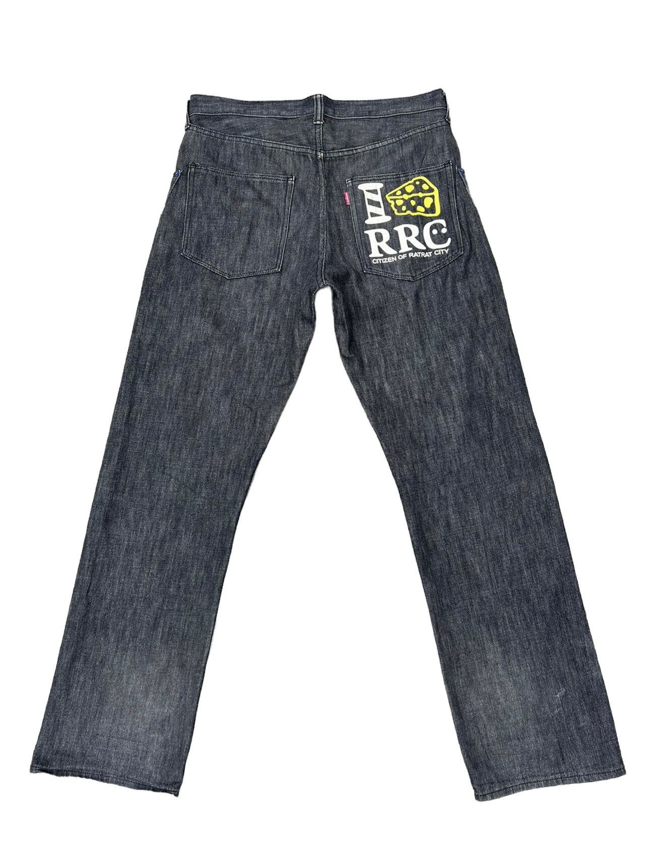 Swagger VTG DOARAT Japan Black Denim Citizen Of RatRat City Jeans Size US 34 / EU 50 - 1 Thumbnail