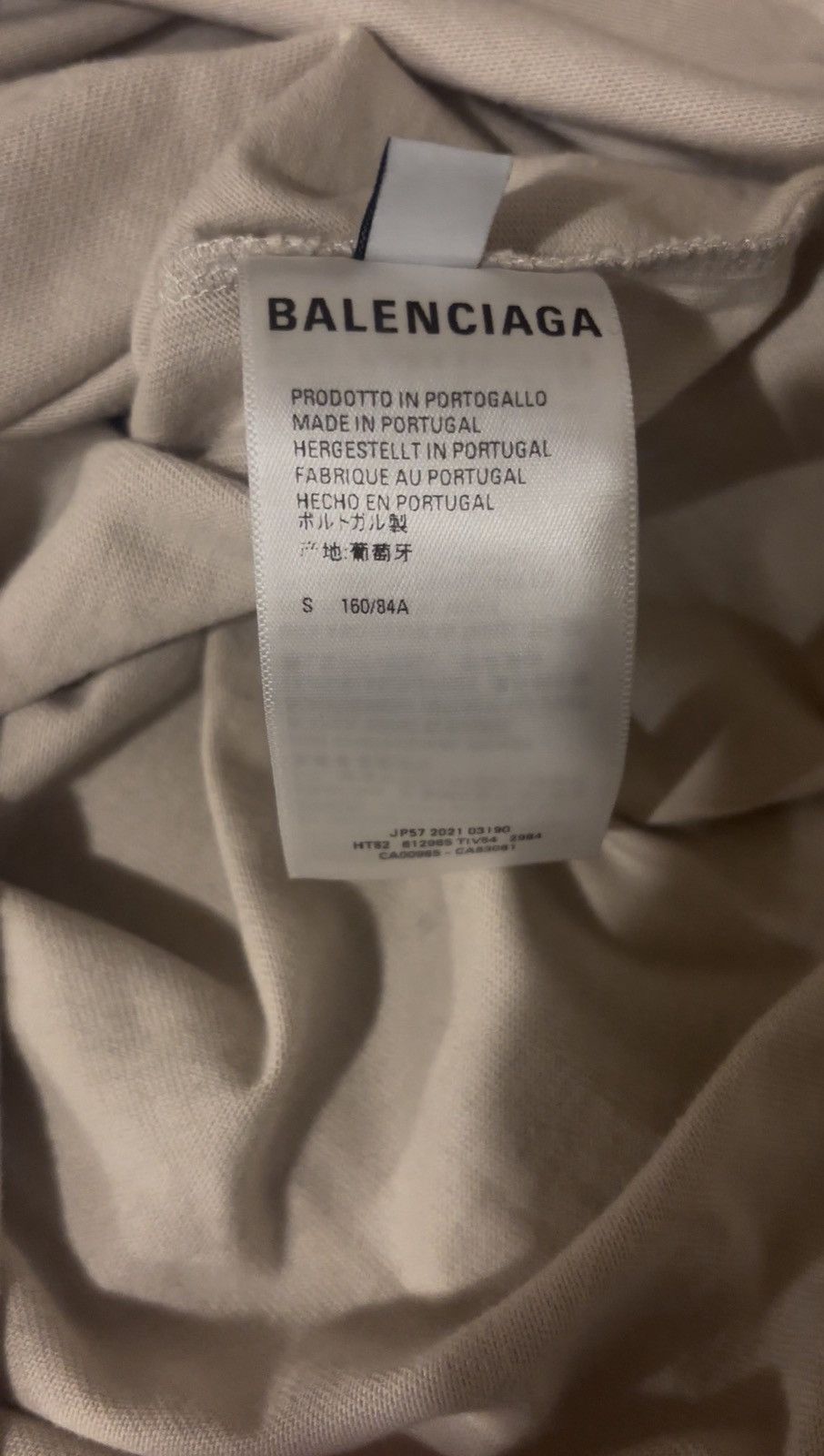 Balenciaga Balenciaga copyright tee Size US S / EU 44-46 / 1 - 6 Thumbnail