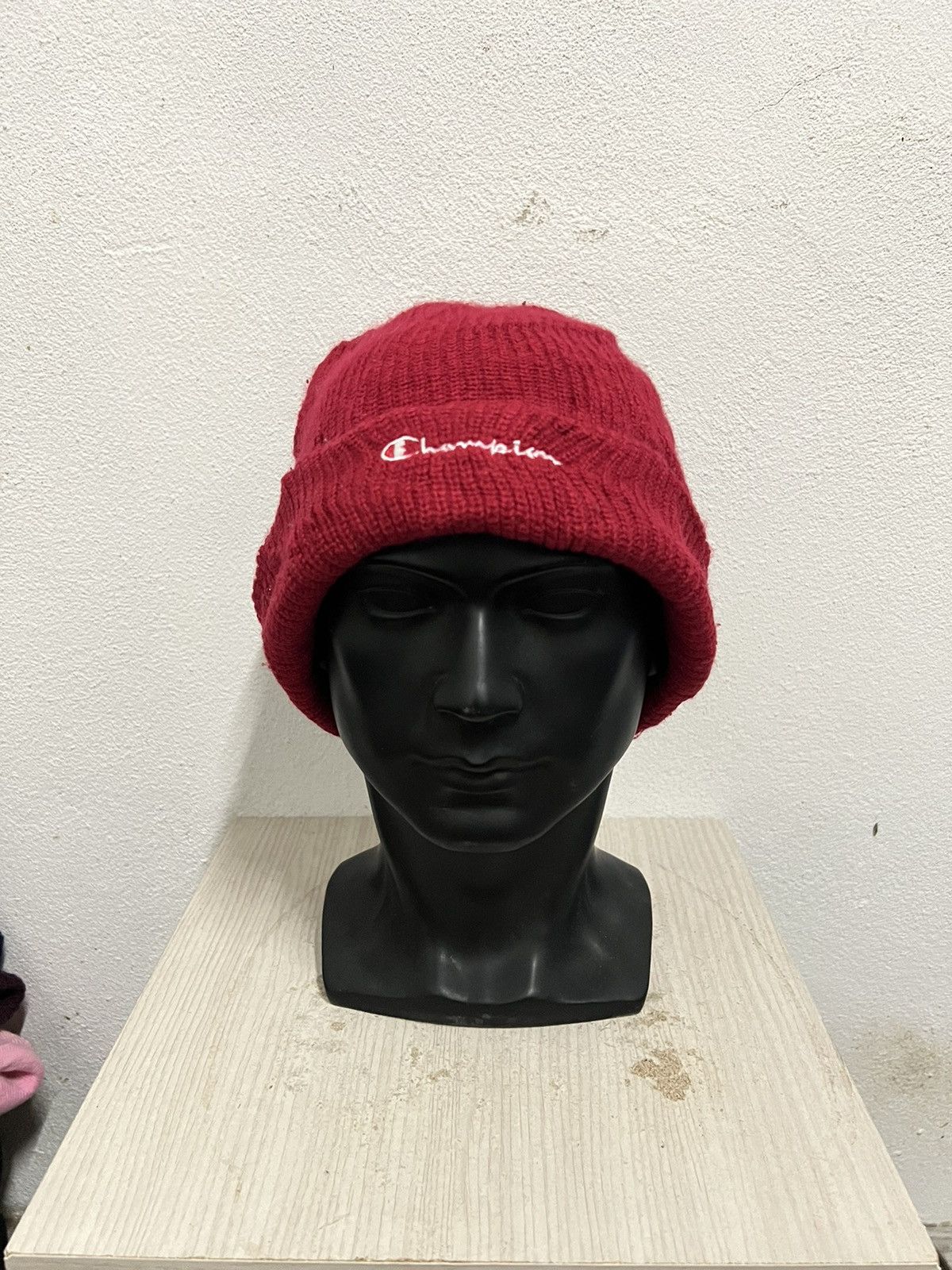 Champion Champion Spell Out Beanie Hat Size ONE SIZE - 2 Thumbnail