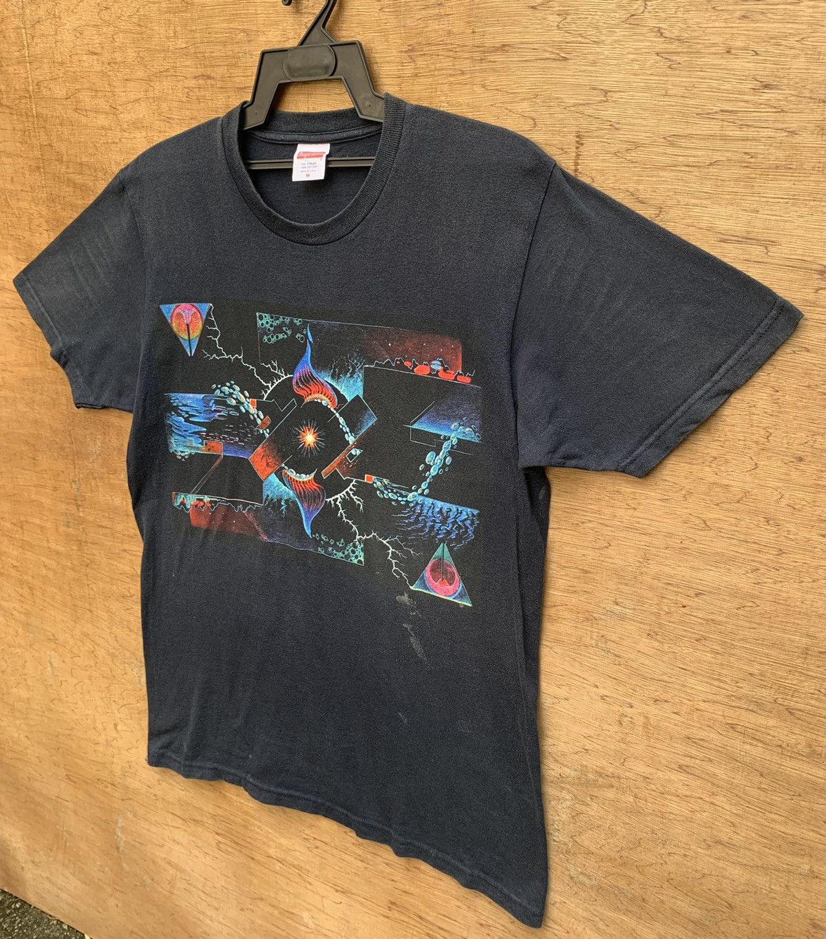 Supreme Distressed Faded Supreme Nicholson Tee 2015 Size US M / EU 48-50 / 2 - 5 Thumbnail