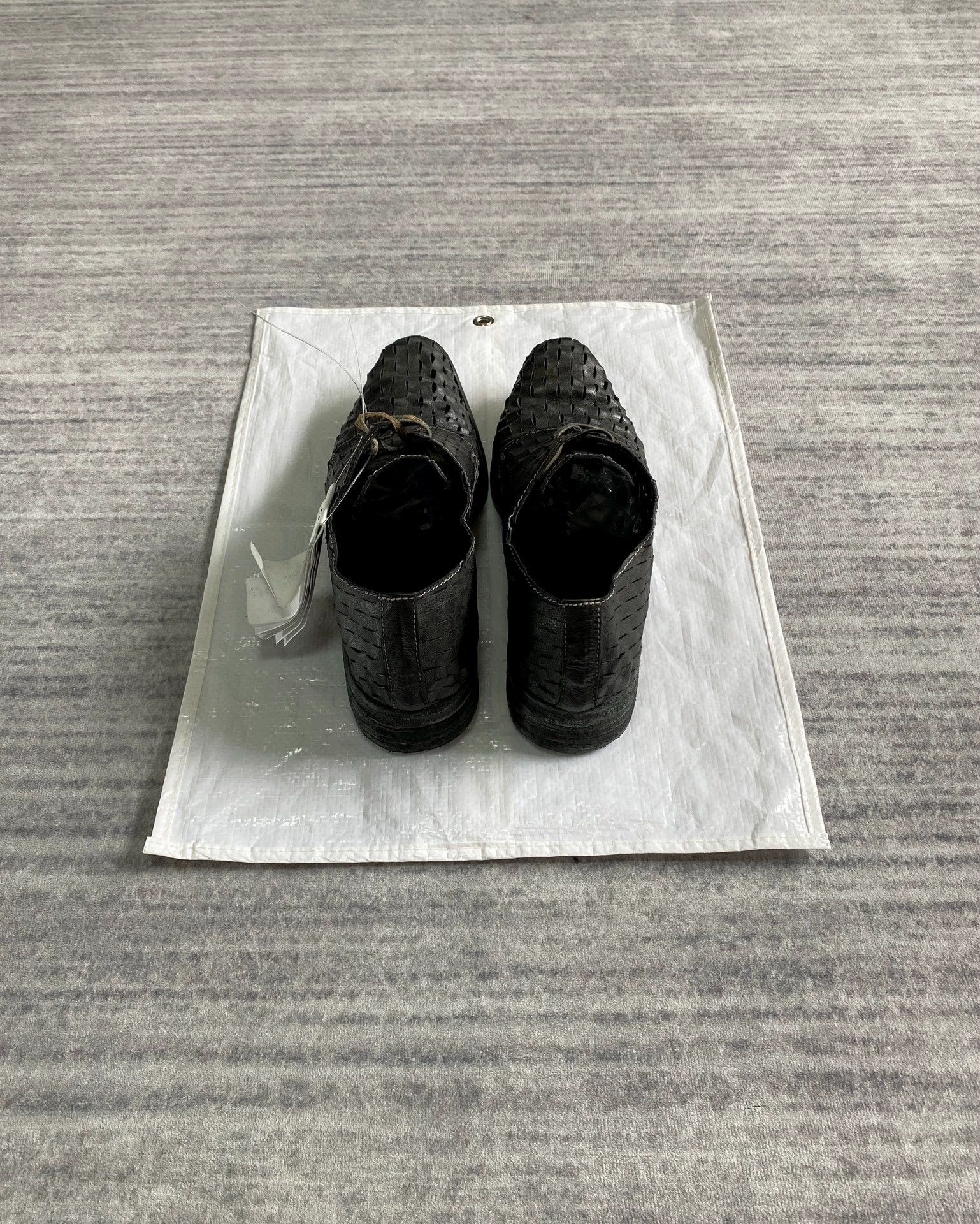 Carol Christian Poell CCP Laser-Cut Mesh Derby 19 US8 Kangaroo Leather New Size US 8 / EU 41 - 5 Thumbnail