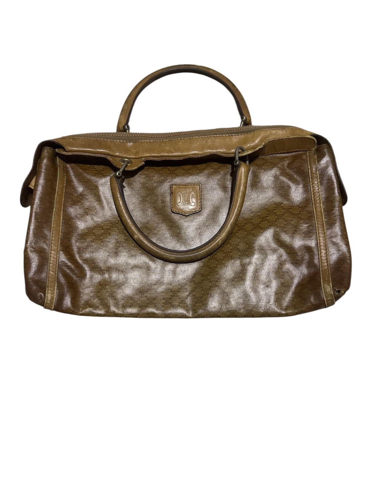 LONGCHAMP　BOSTONBAG　VINTAGE LONGCHAMP Authentic Vintage Leather Boston Bag - Etsy