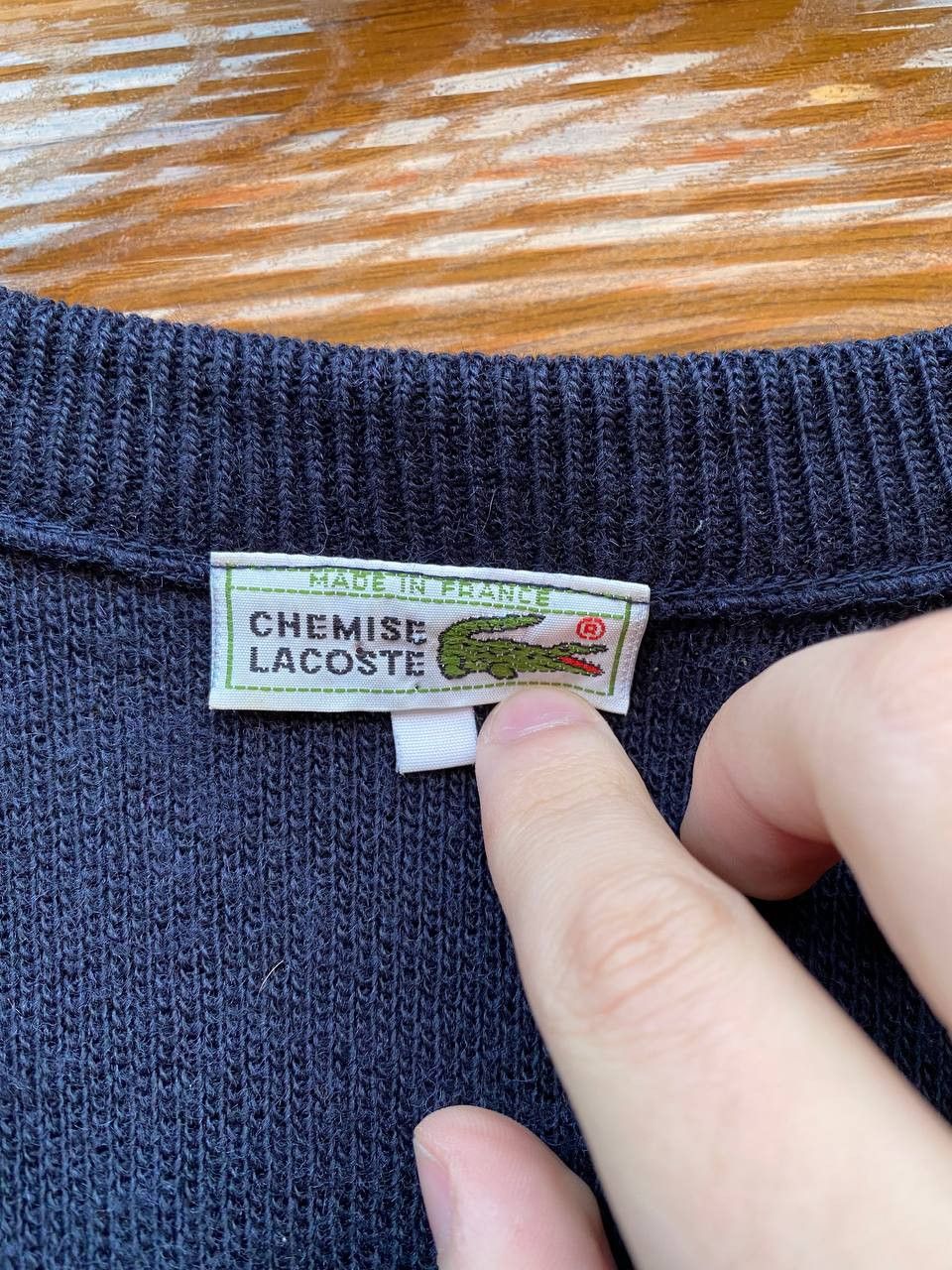 Lacoste Vintage Lacoste Sweater Size US XXL / EU 58 / 5 - 3 Thumbnail