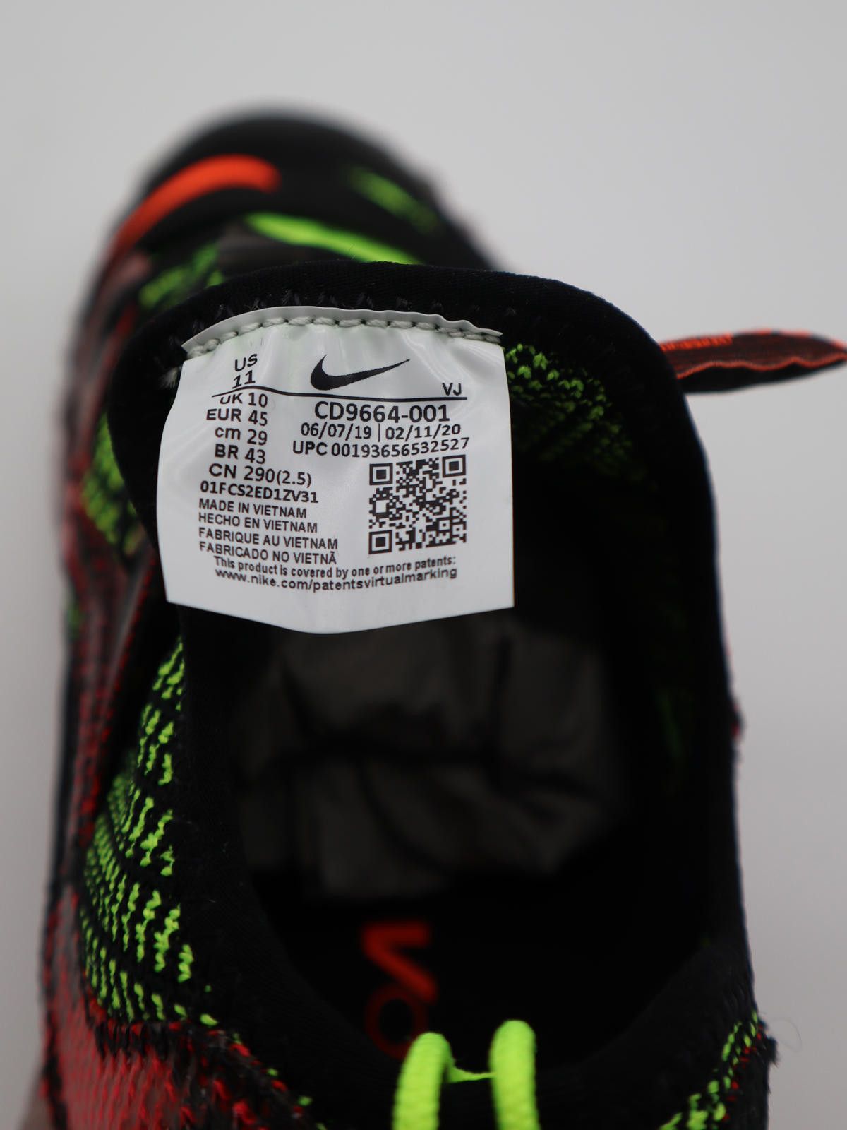 Nike Nike ISPA OverReact – CD9664‑001 – Black / Volt – BNIB Size US 11 / EU 44 - 7 Thumbnail