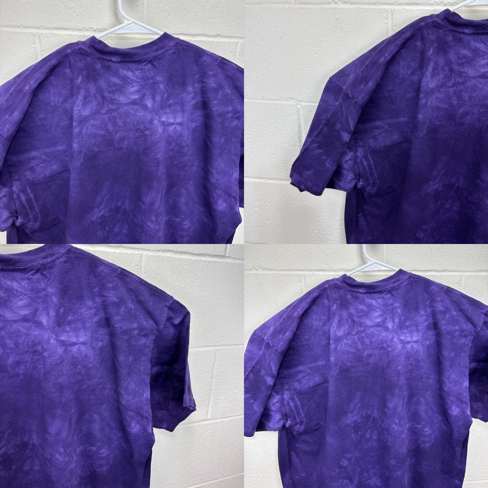 The Mountain VINTAGE The Mountain T-Shirt Purple Tie Dye Logo 2XL Unisex Adults Crew Neck Short Sleeve Graphic Print 90s Art Size US XXL / EU 58 / 5 - 9 Thumbnail