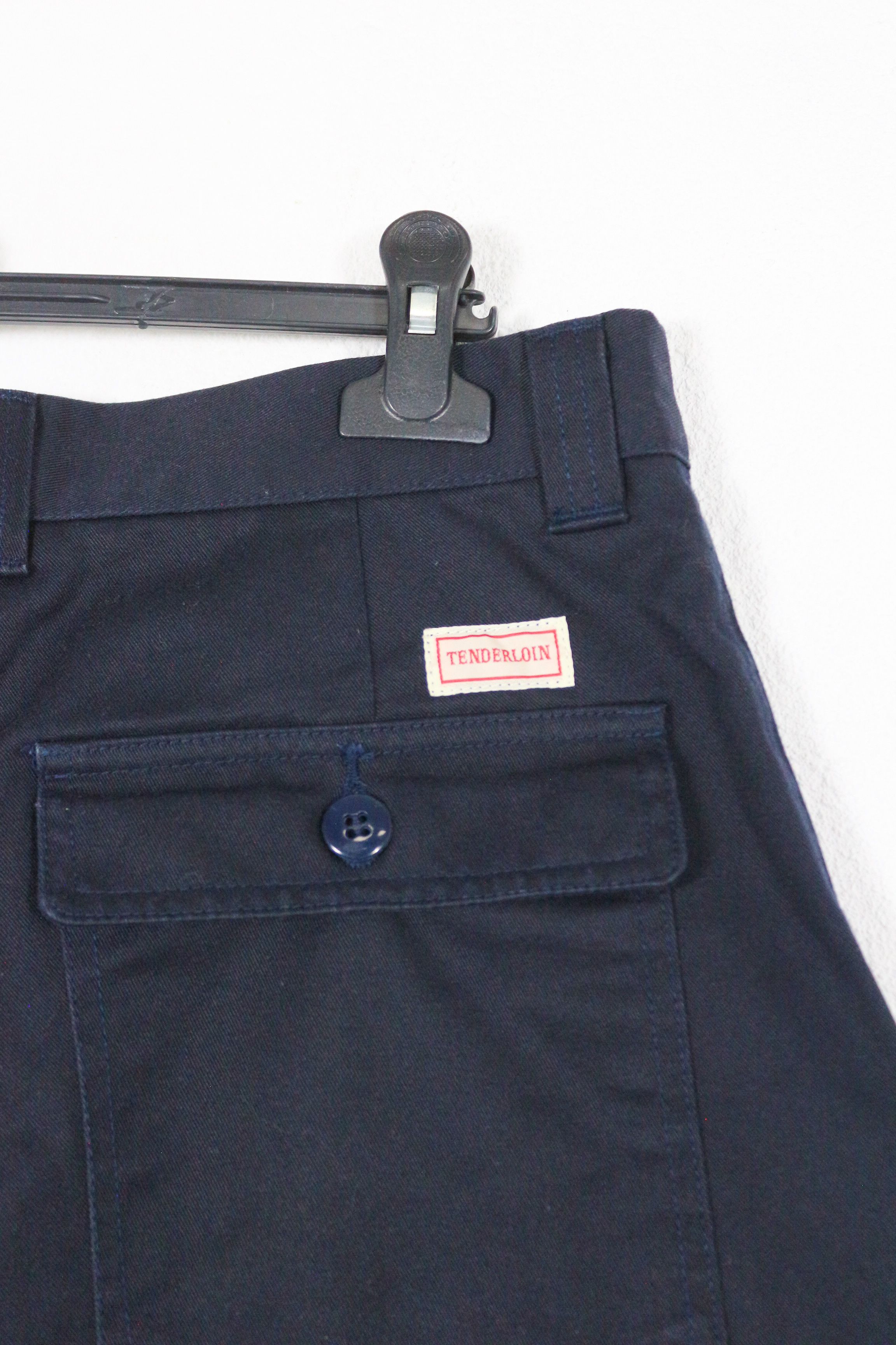 Japanese Brand × Tenderloin Tenderloin Japan Navy Heritage Utility Work Shorts L Size US 36 / EU 52 - 5 Thumbnail