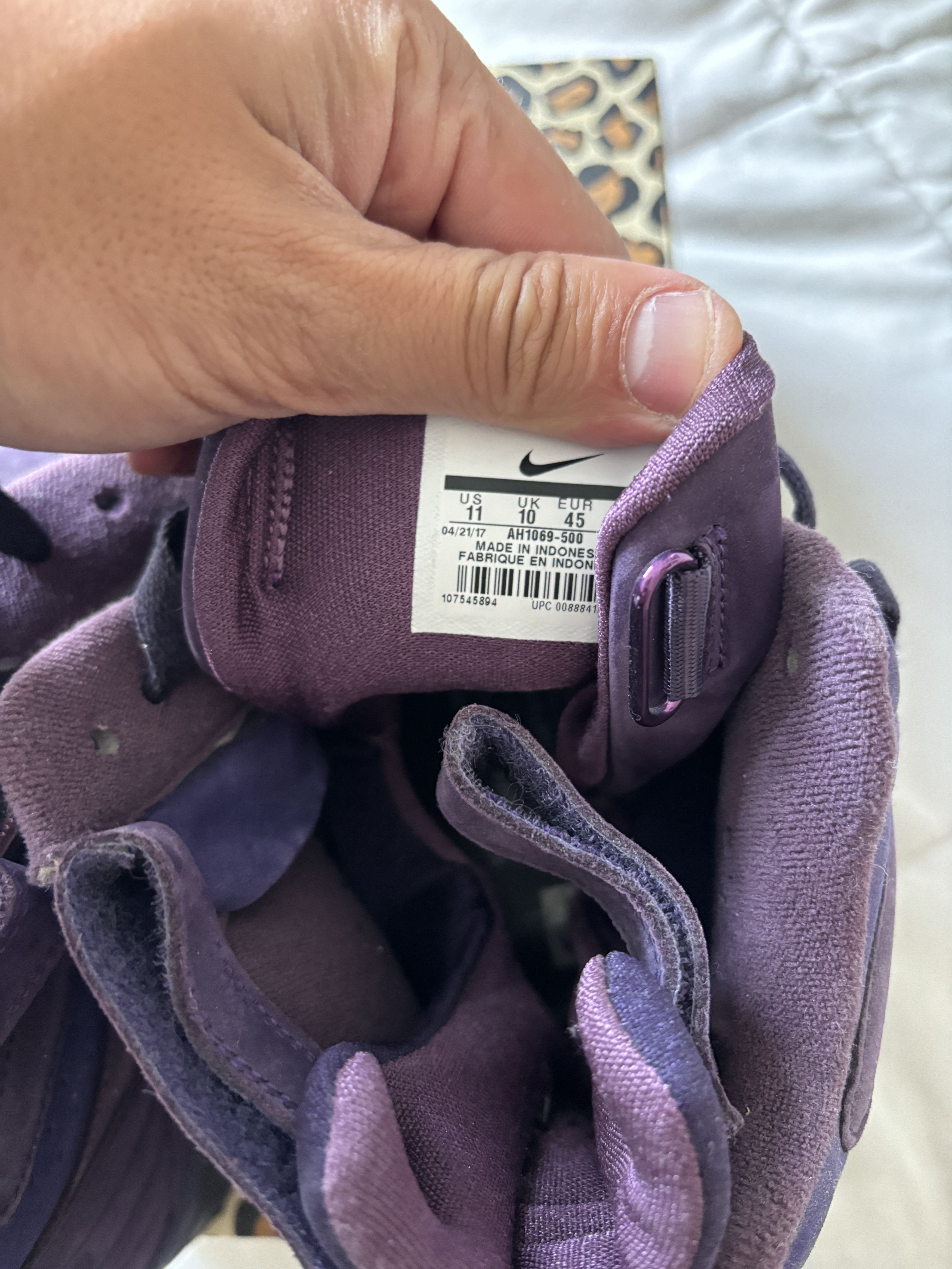 Kith Nike x Kith - Air Pippen - Purple - 11 Size US 11 / EU 44 - 4 Thumbnail