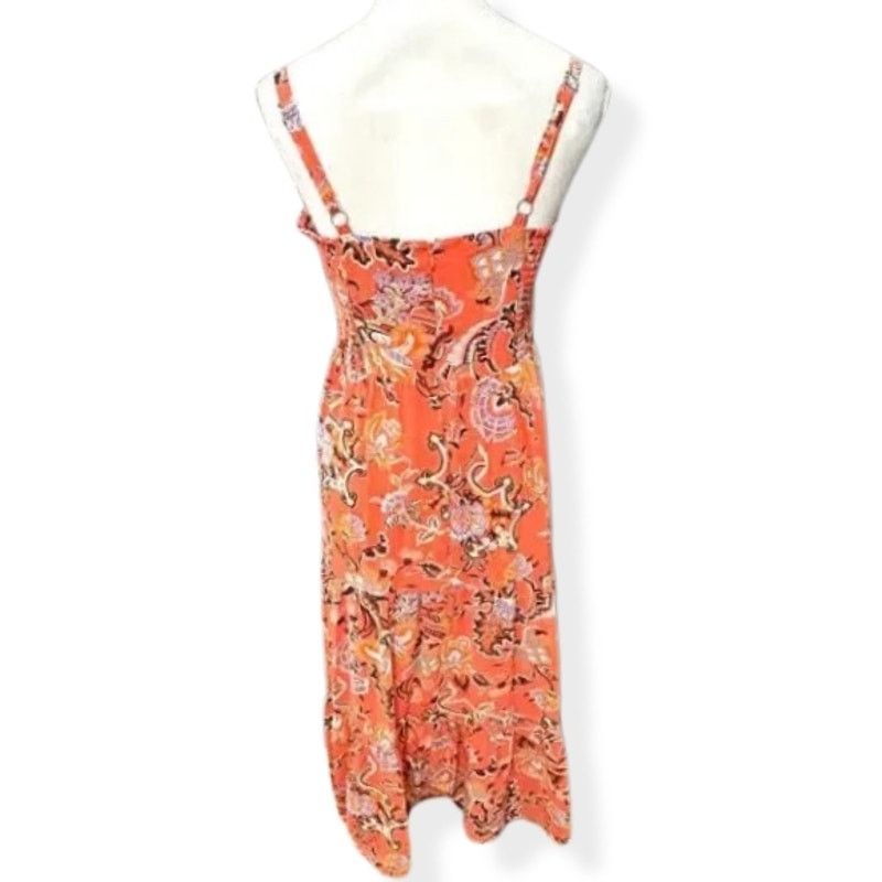 Other INC Tiered Maxi Sleeveless Floral Sundress Pink Womens 4 NWT Size S / US 4 / IT 40 - 5 Thumbnail