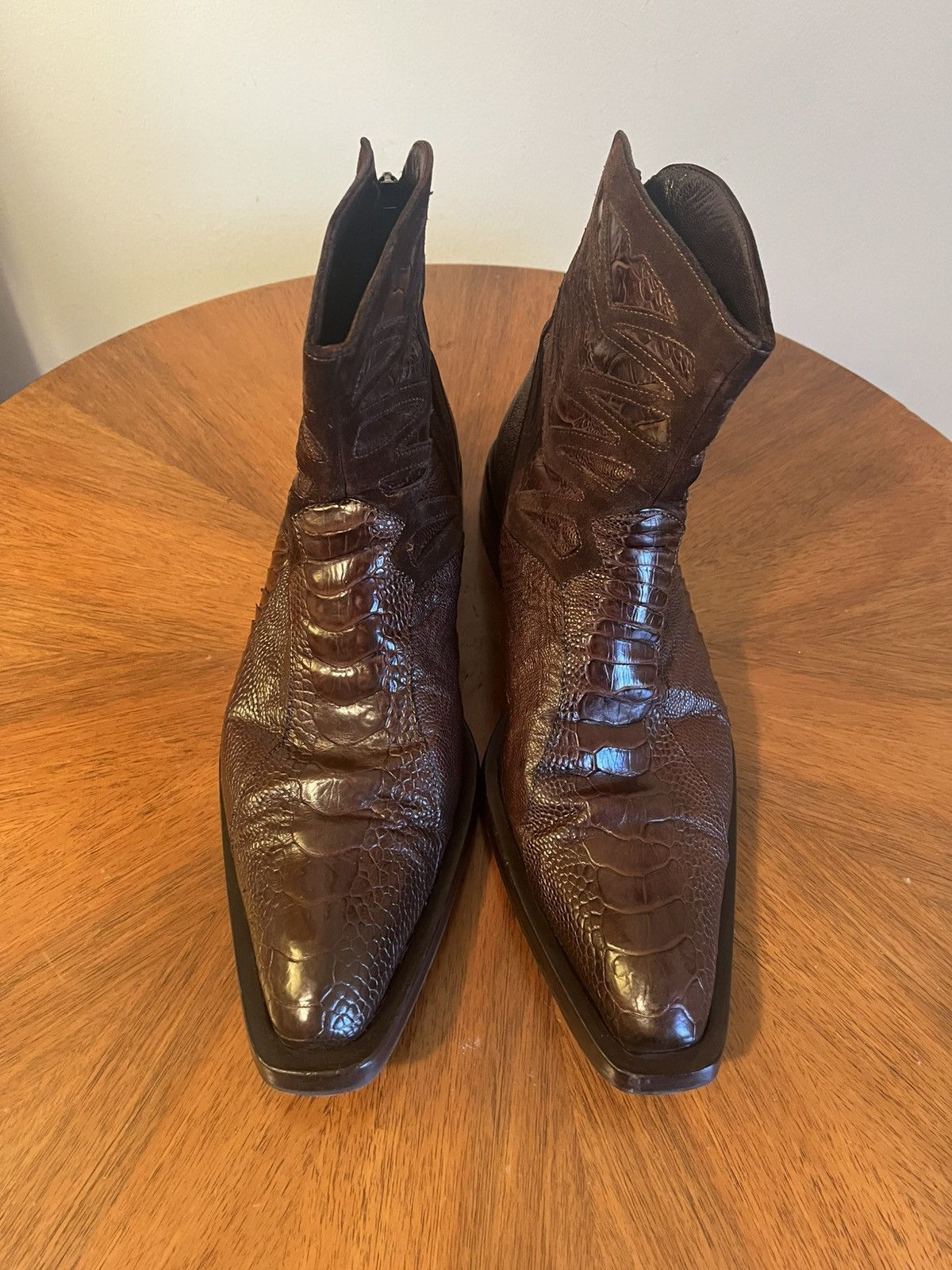 Other Cesare pacotti ostrich skin boots Size US 10.5 / EU 43-44 - 1 Thumbnail