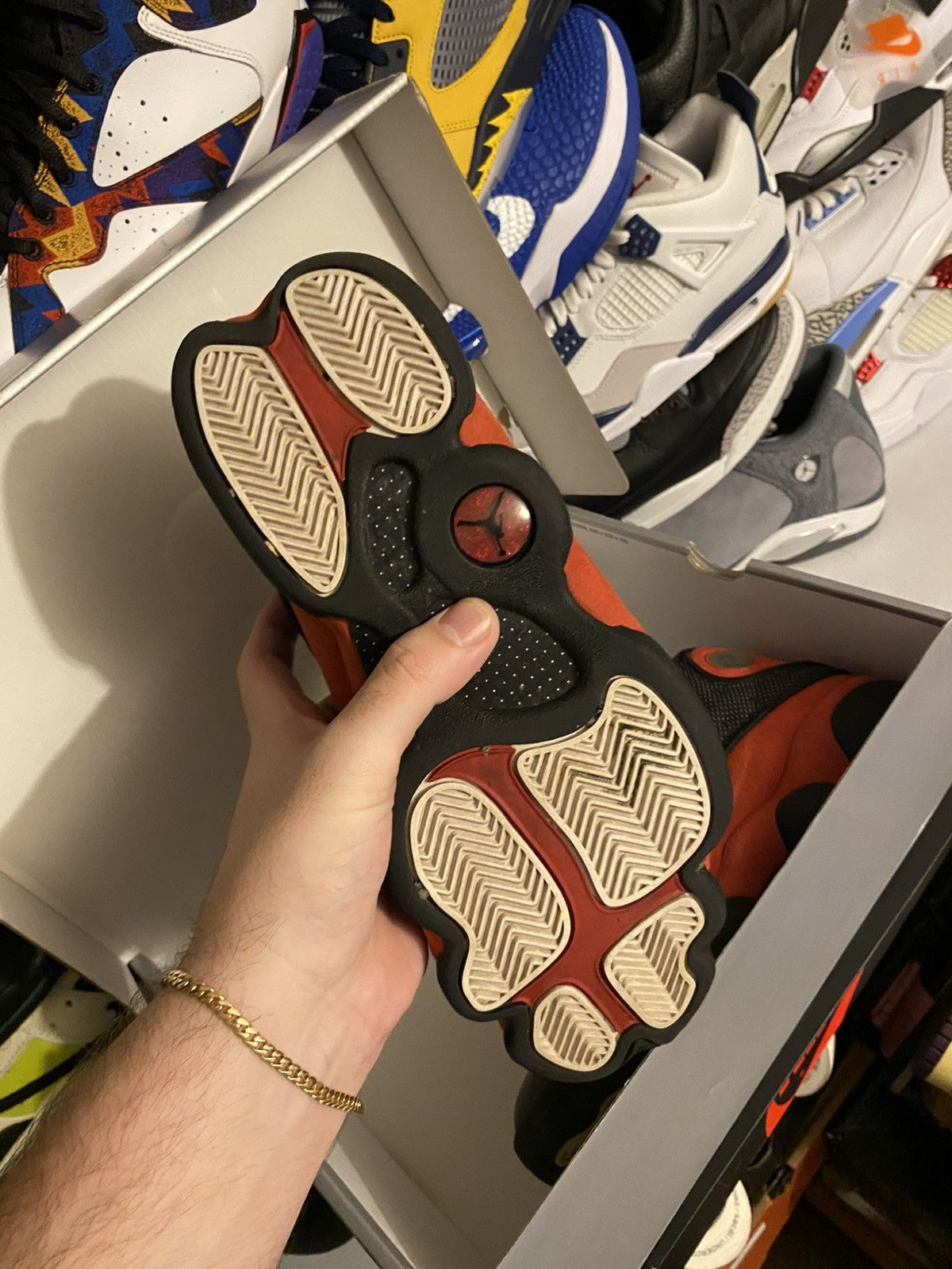 Jordan Brand Jordan retro 13 bred size 8 Size US 8.5 / EU 41-42 - 5 Thumbnail