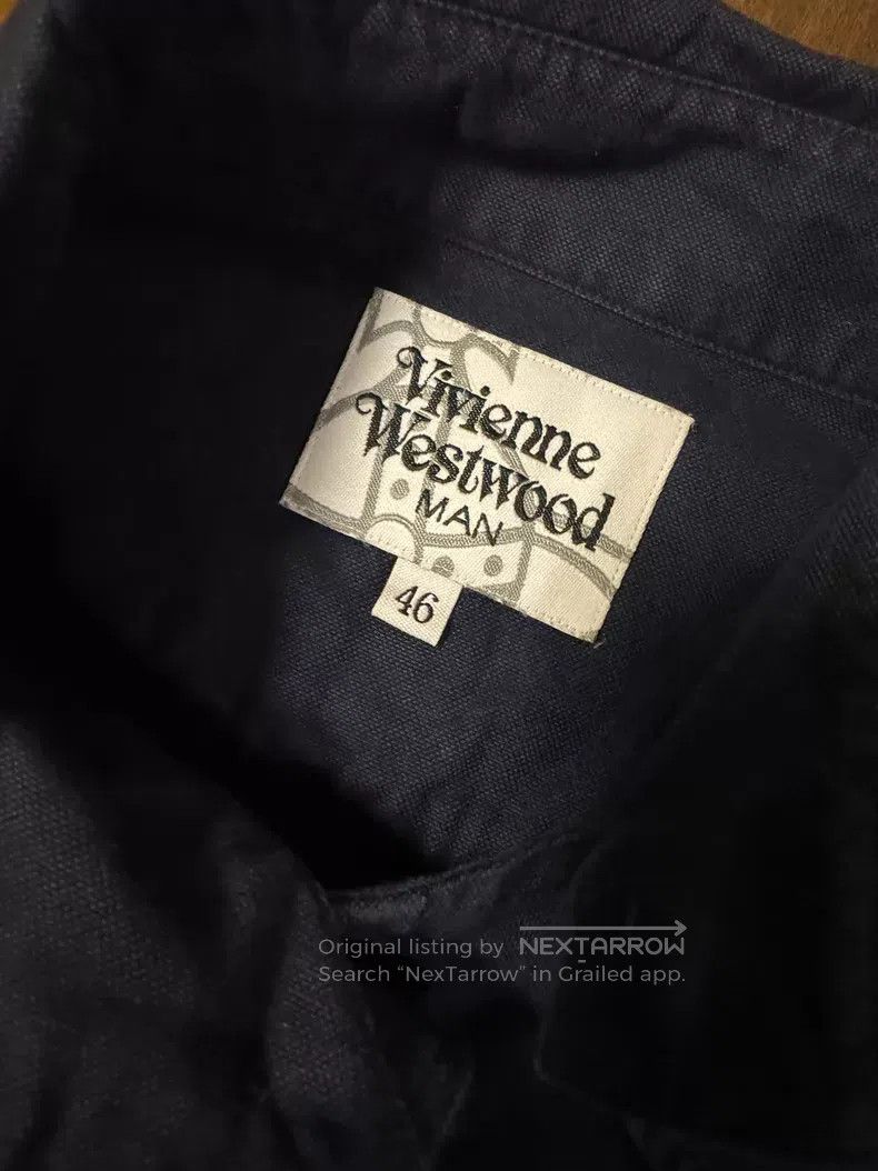 Vivienne Westwood Vivienne Westwood Asymmetric collar and lapel dark blue/ n Size L / US 10 / IT 46 - 4 Thumbnail