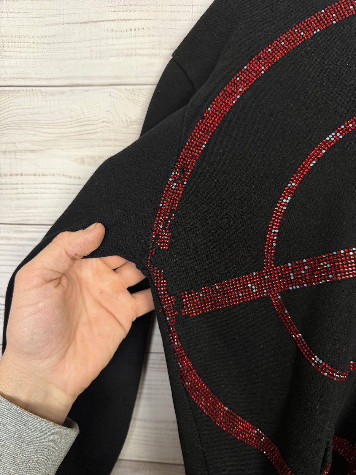 Named Collective Named Collective Mission Zip Hoodie Black/Red Target Size US M / EU 48-50 / 2 - 12 Thumbnail